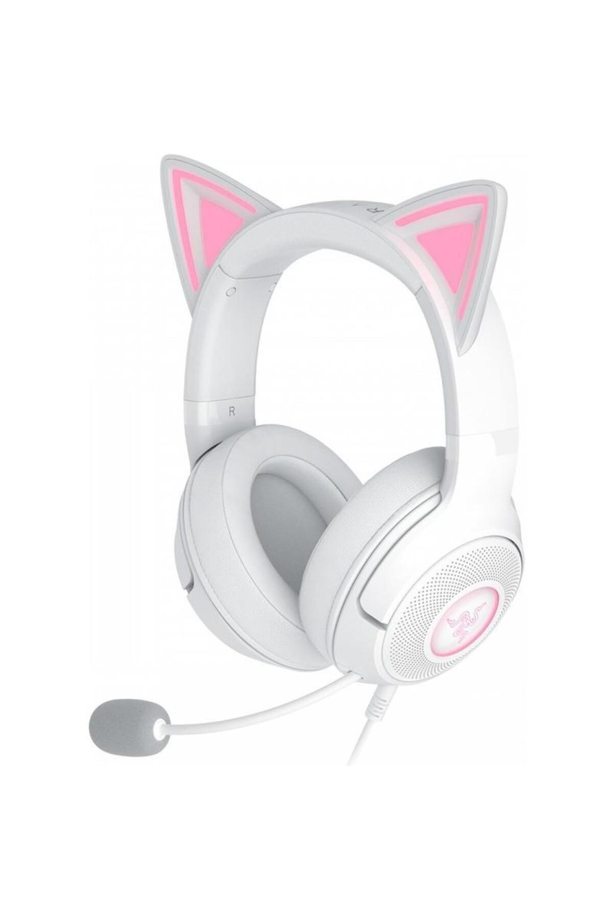 RAZER-Kraken Kitty V2 USB-A headphones, 92.5 dB SPL / mW @ 1kHz sensitivity and micro sensitivity 1