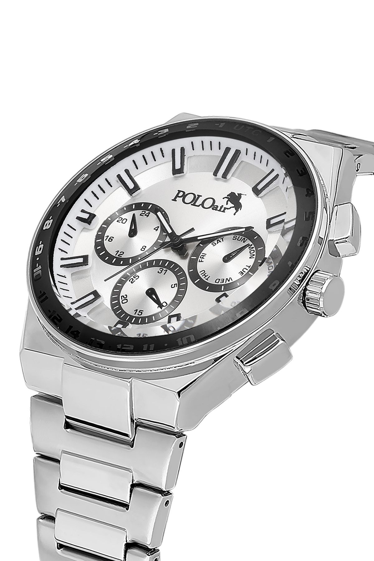 Polo Air Metal Kasa Erkek Kol Saati Gümüş Renk PL-0990E5x