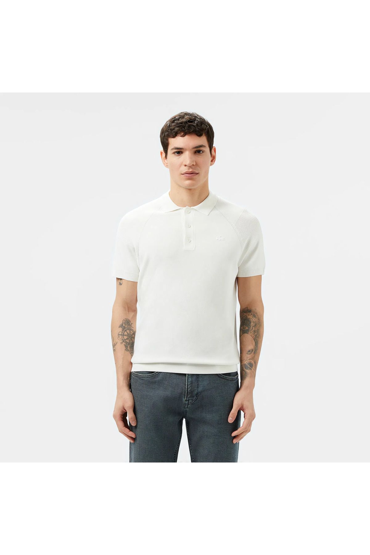 Lacoste Erkek Regular Fit Kısa Kollu Polo Yaka Triko