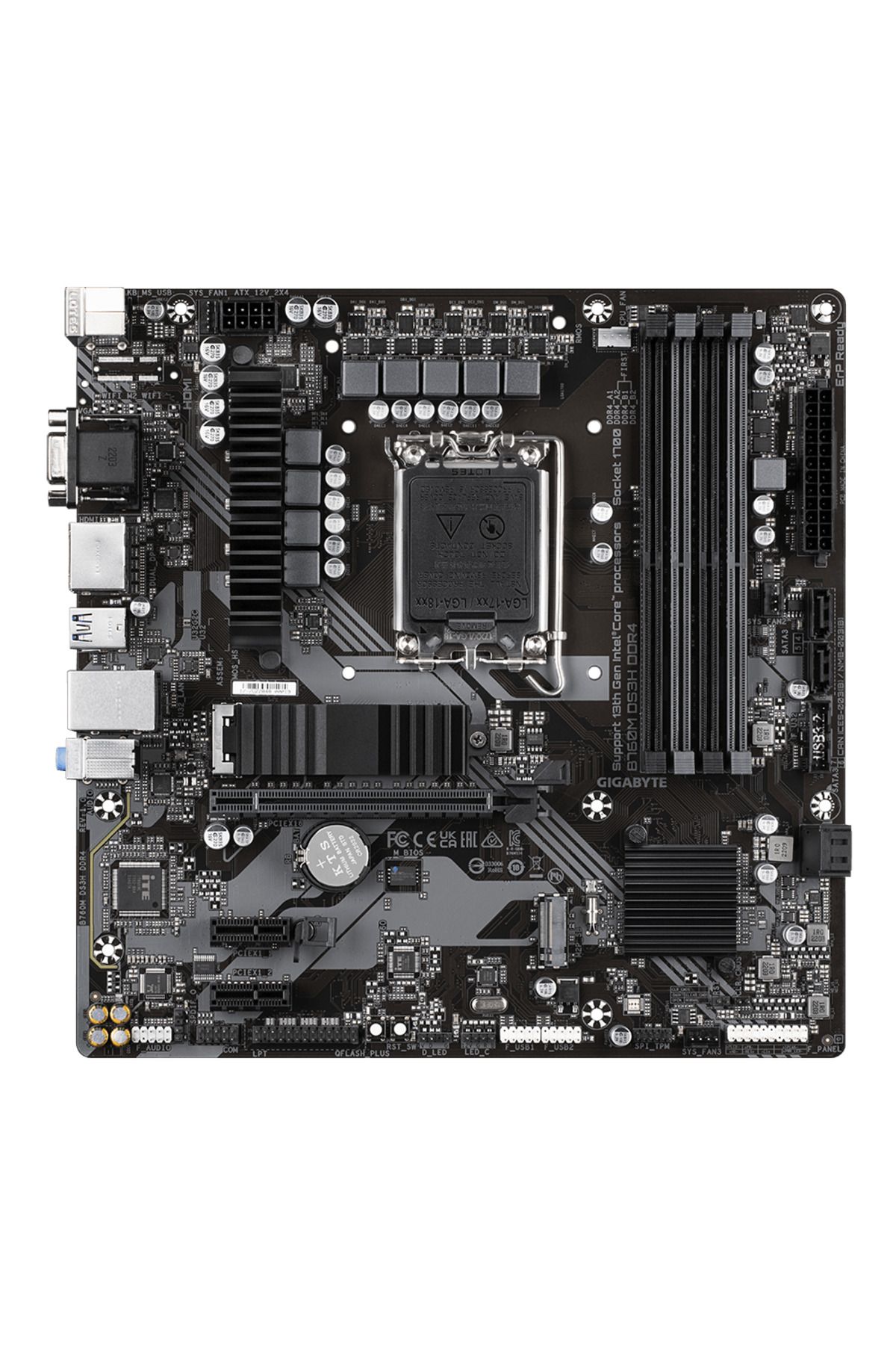 Gigabyte-B760M DS3H DDR4 LGA1700 motherboard 2