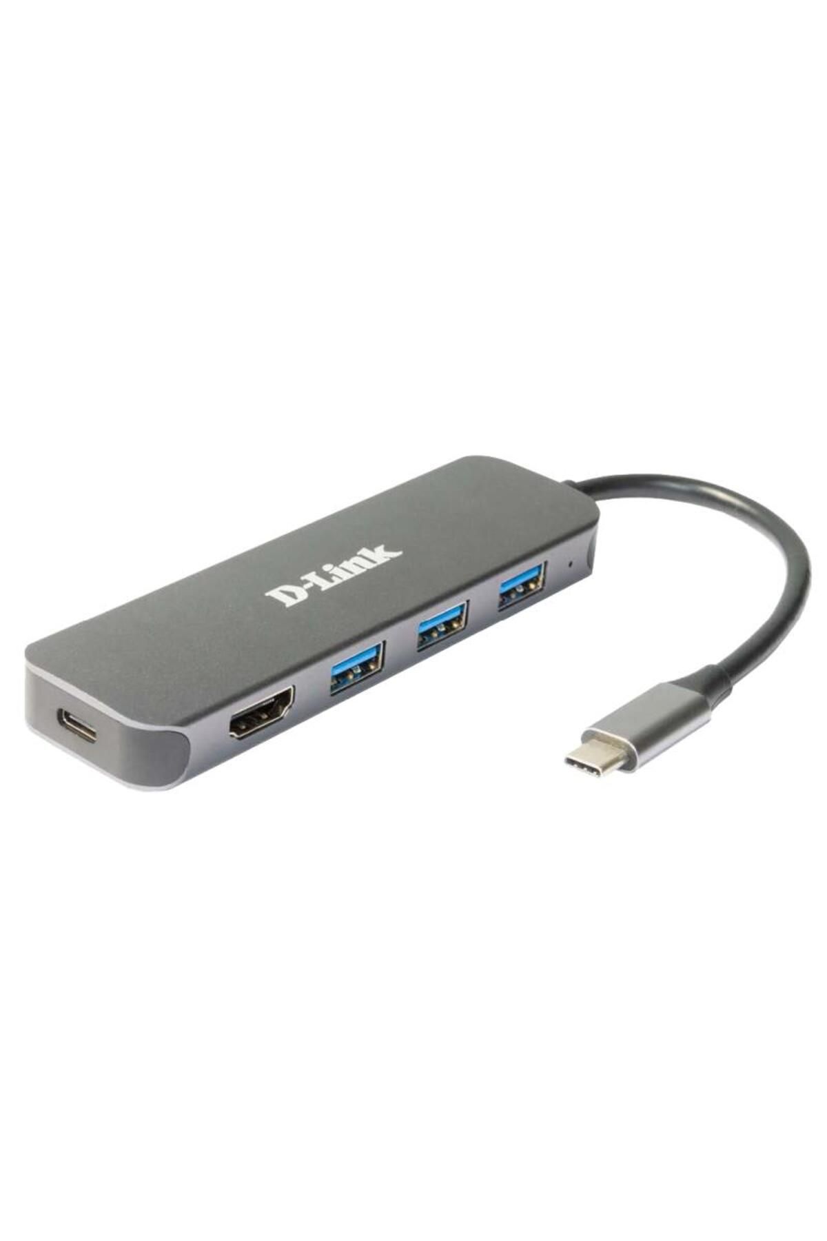 D-Link-DUB-2333 5-in-1 USB-C Hub with HDMI and power delivery, 1* USB-C connector, 1* HDMI Port 2