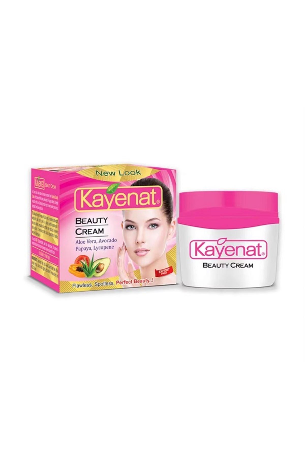 TRENDYENİLİK Kayenat Güzellik Kremi (Aloe Vera, Avokado, Papaya ve Likopen)