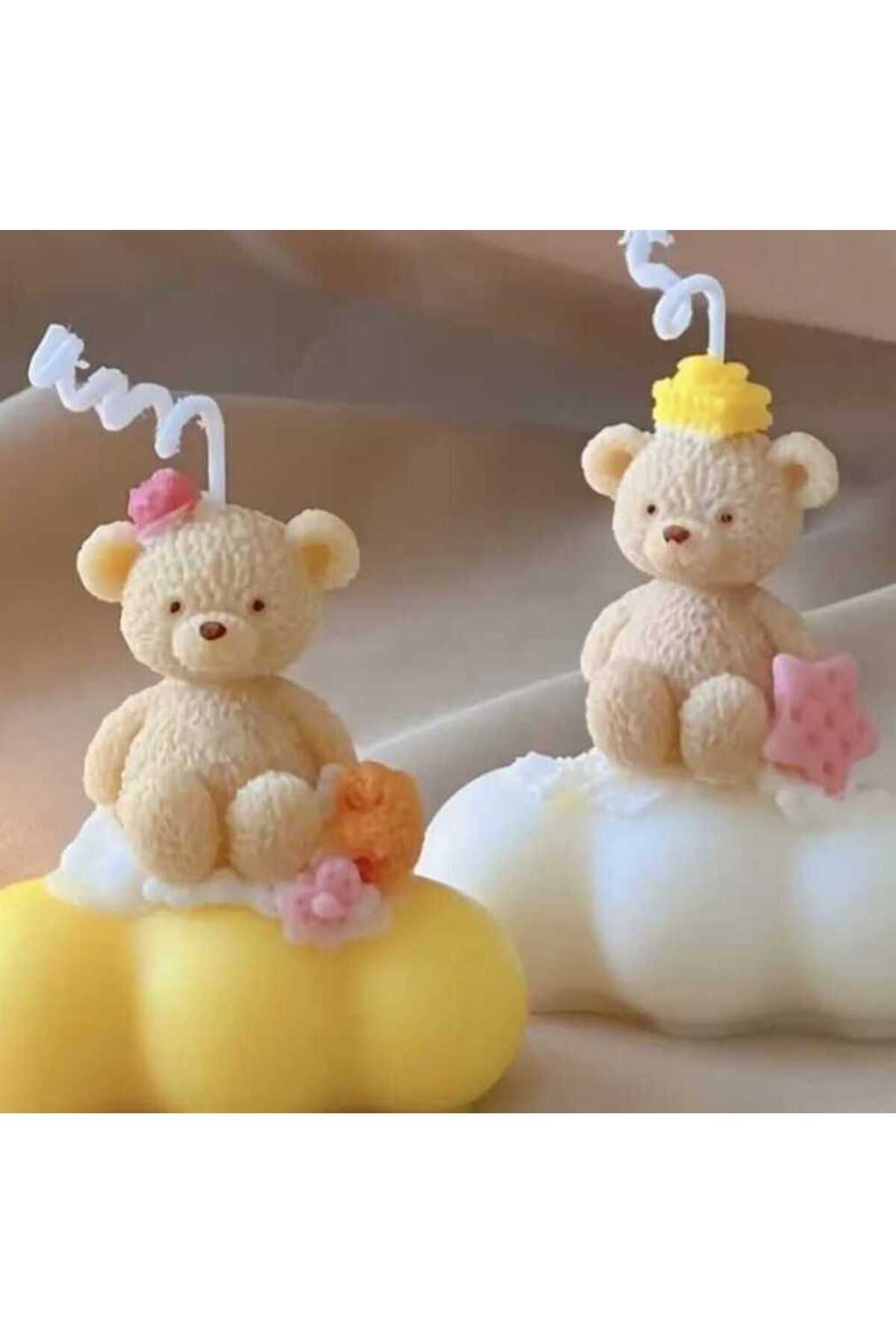 La Puppe Oyuncak Ayı Mum kalıbı