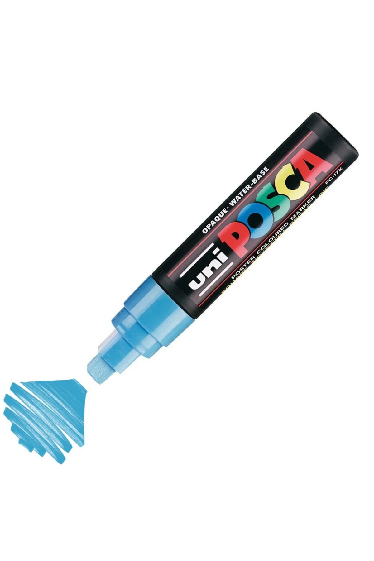 Uni Posca Marker Posca Marker Pc-17k Extra Large 15.0 Mm Açık Mavi
