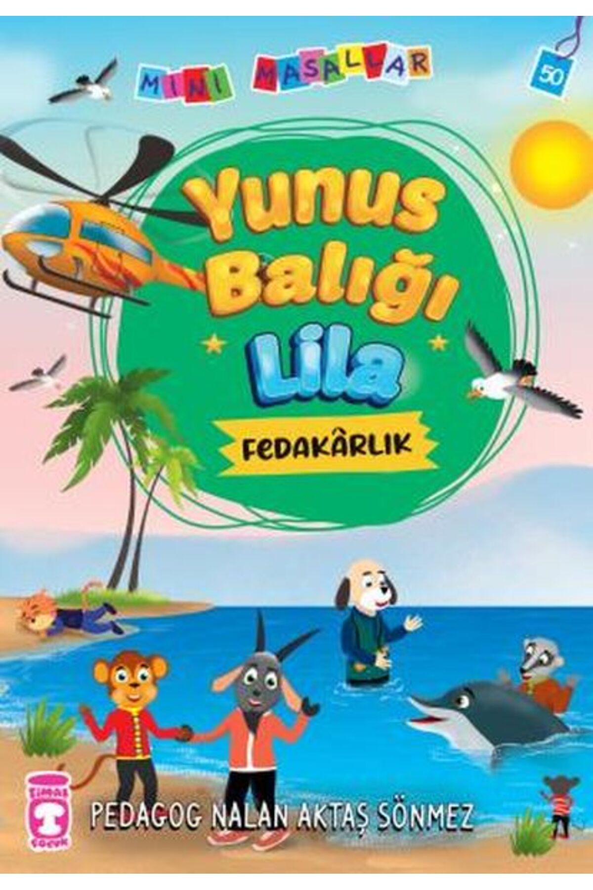 Timaş Çocuk Yunus Balığı Lila - Mini Masallar 5