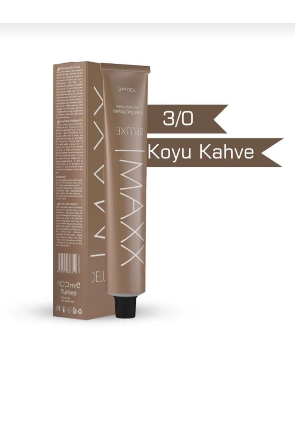 Maxx deluxe 3/0 kestane (koyu kahve)