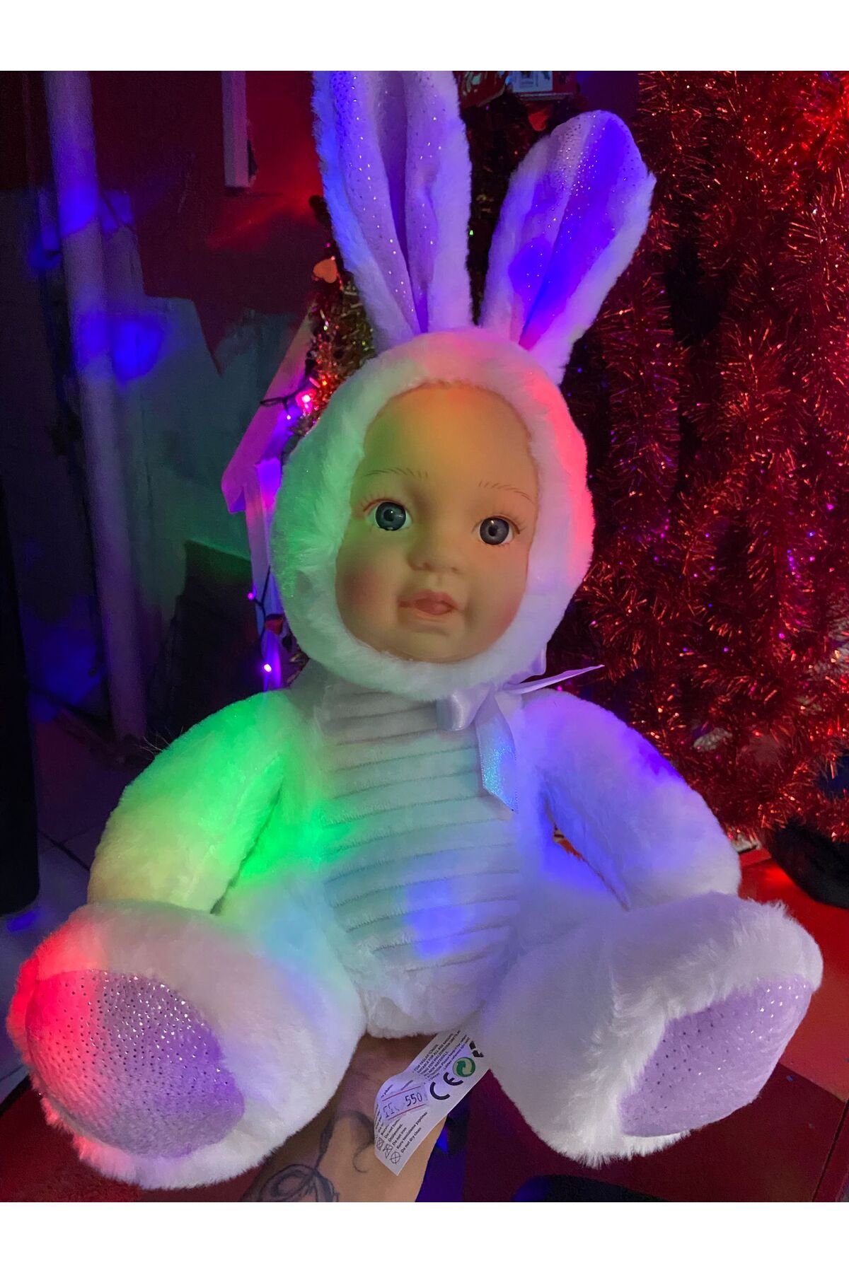 Store Tavşan Peluş Bebek Yumuşak
