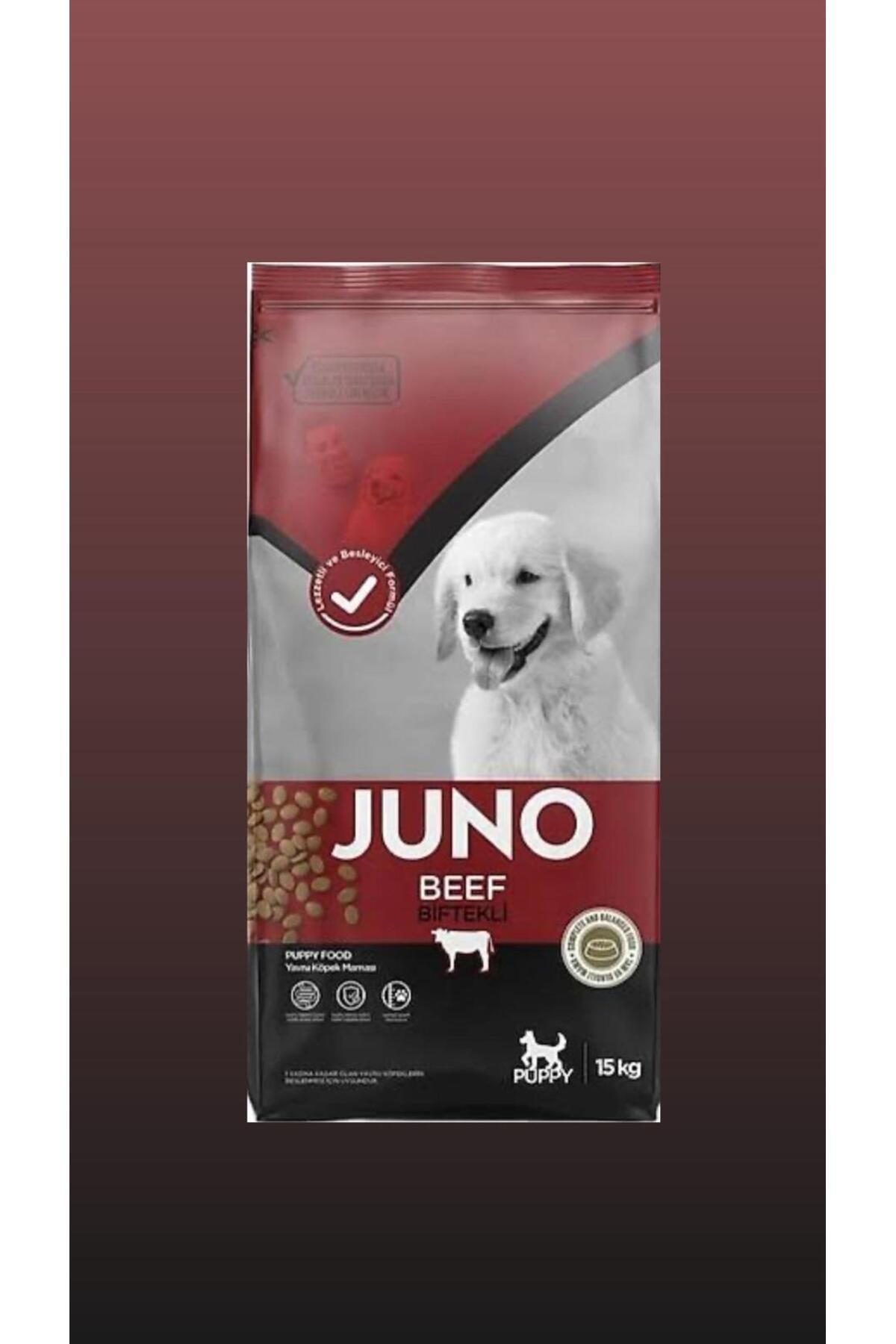JUNO BİFTEKLİ YAVRU KÖPEK MAMASI 15 KG