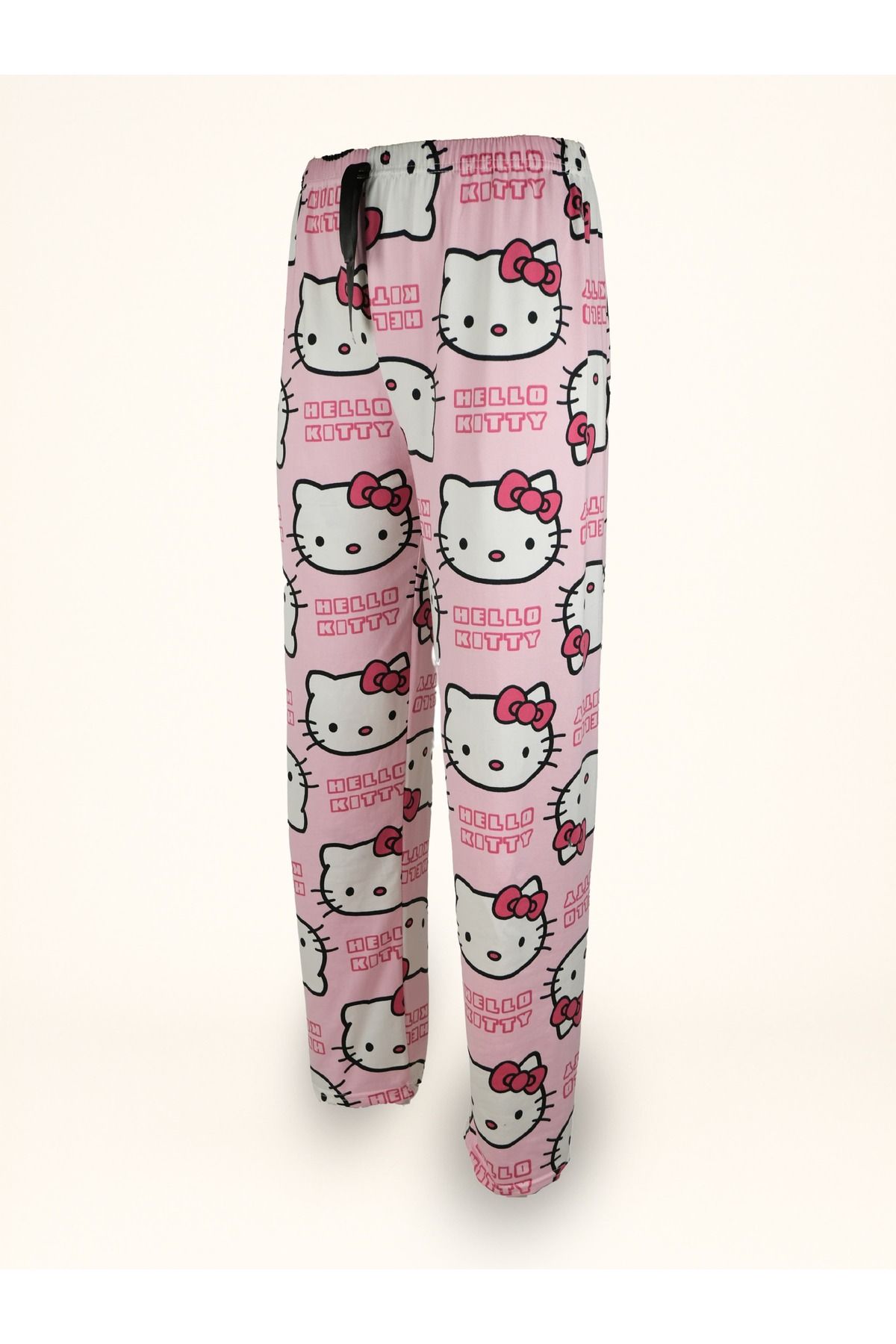 KOLOM Yumuşak Dokulu Pamuklu Hello Kitty Kadın Pijama