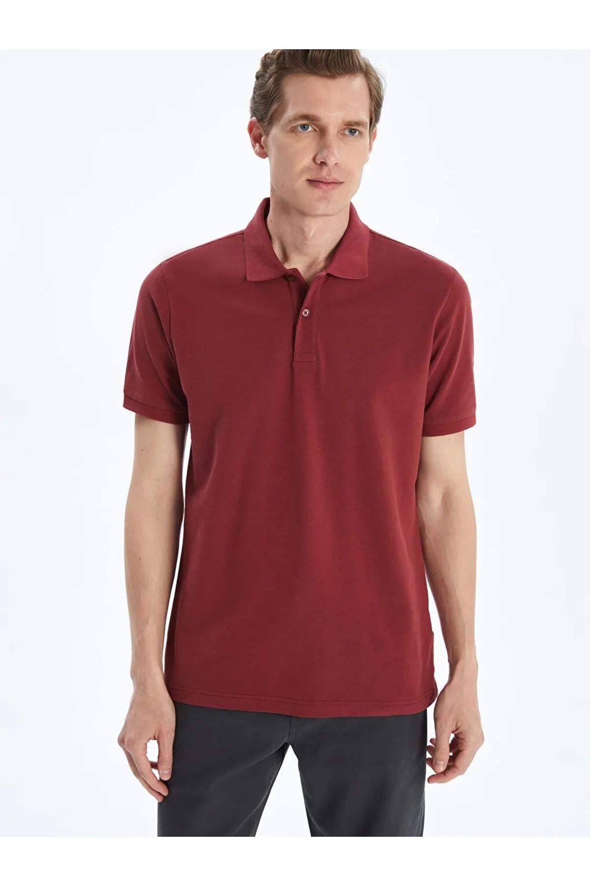 LC Waikiki LCWAIKIKI Classic Polo Yaka Kısa Kollu Pike Erkek Tişört