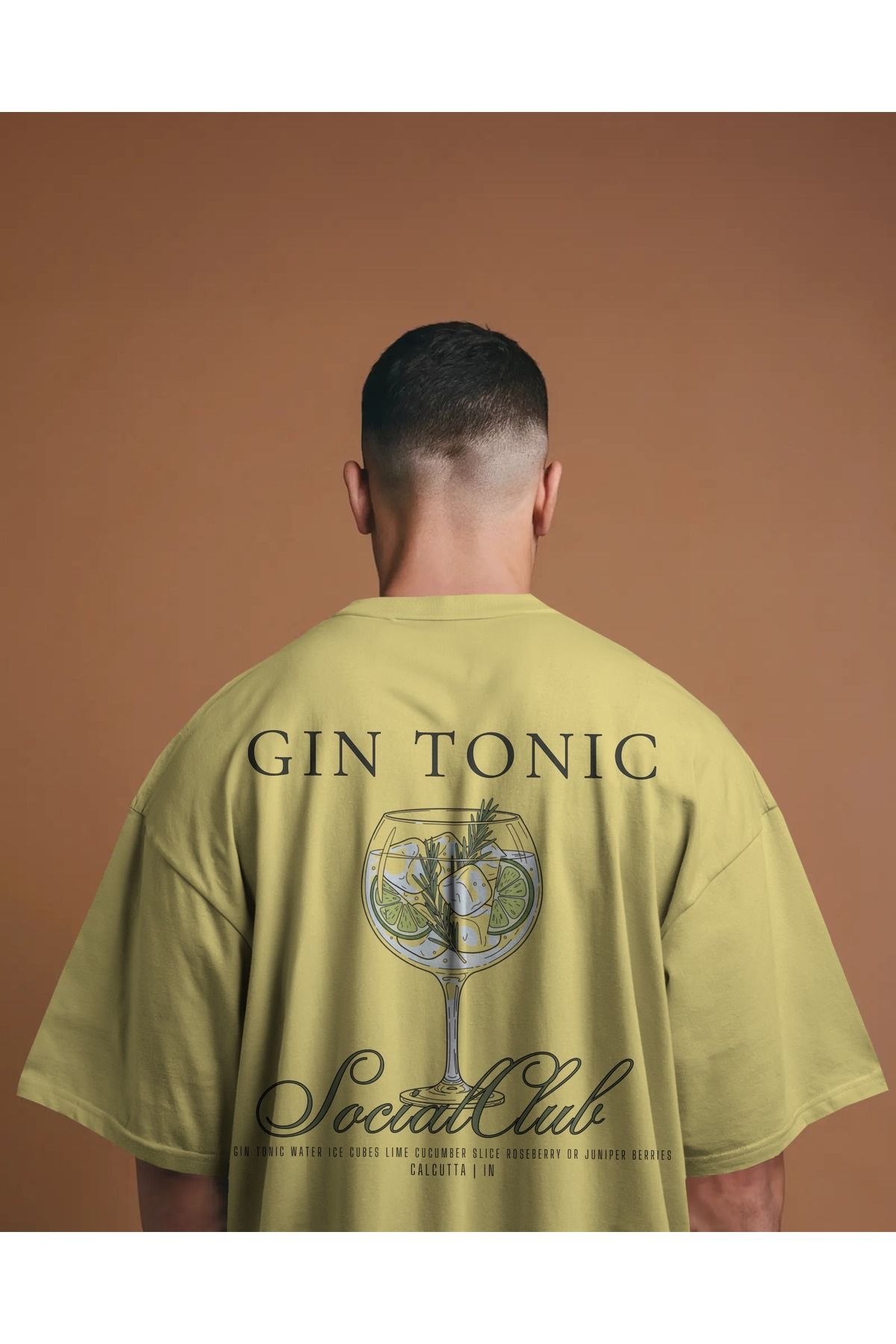 Etoile Studio GIN - Oversize Tişört | Unisex Tişört | Rahat Kesim