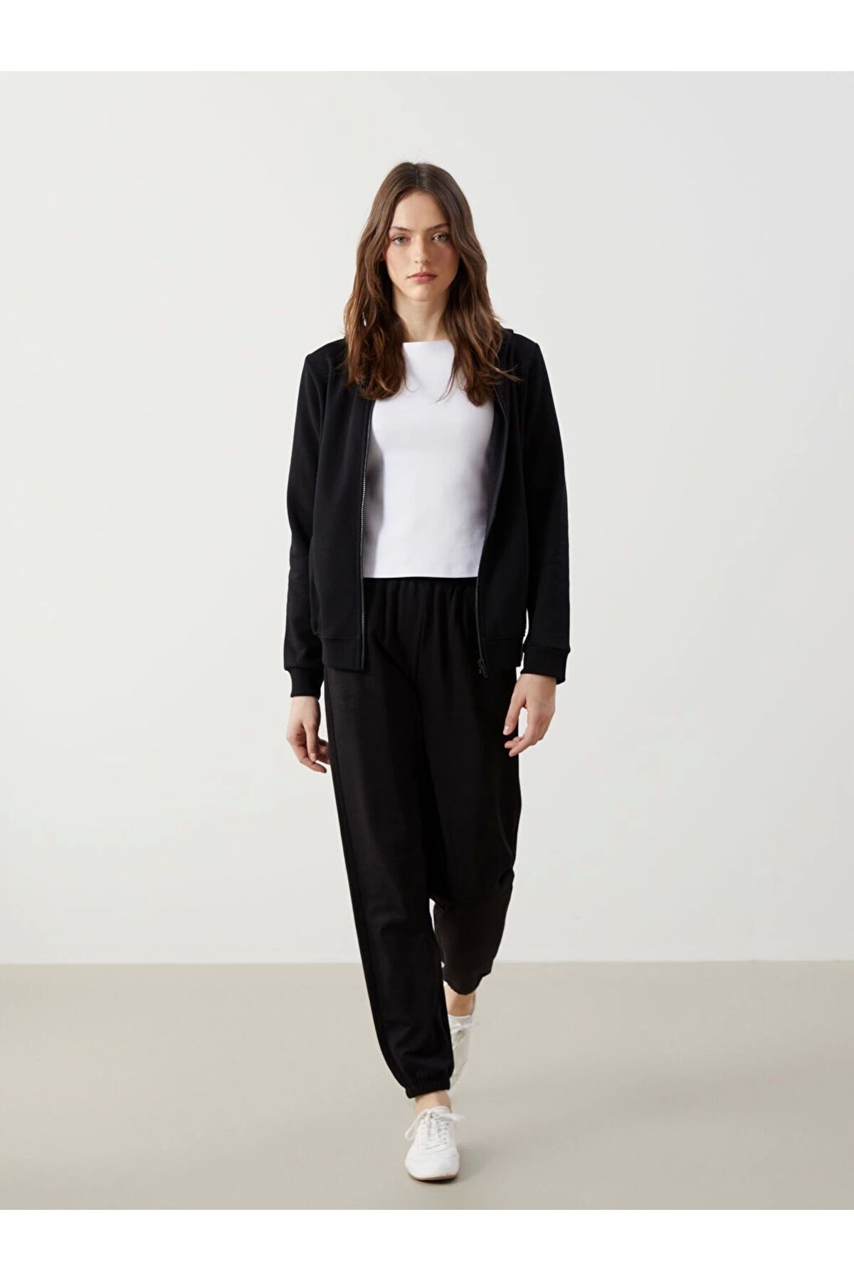 LC Waikiki Yeni Sezon Beli Lastikli Kadin Jogger Esofman Alti - S58222Z8