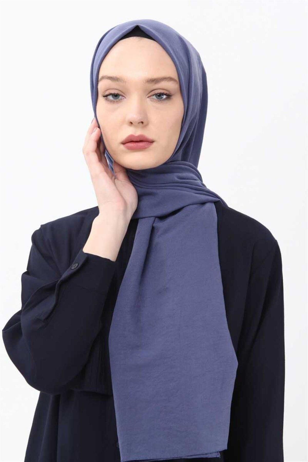 ALYOSHA FASHION Jazz Şal Mavi