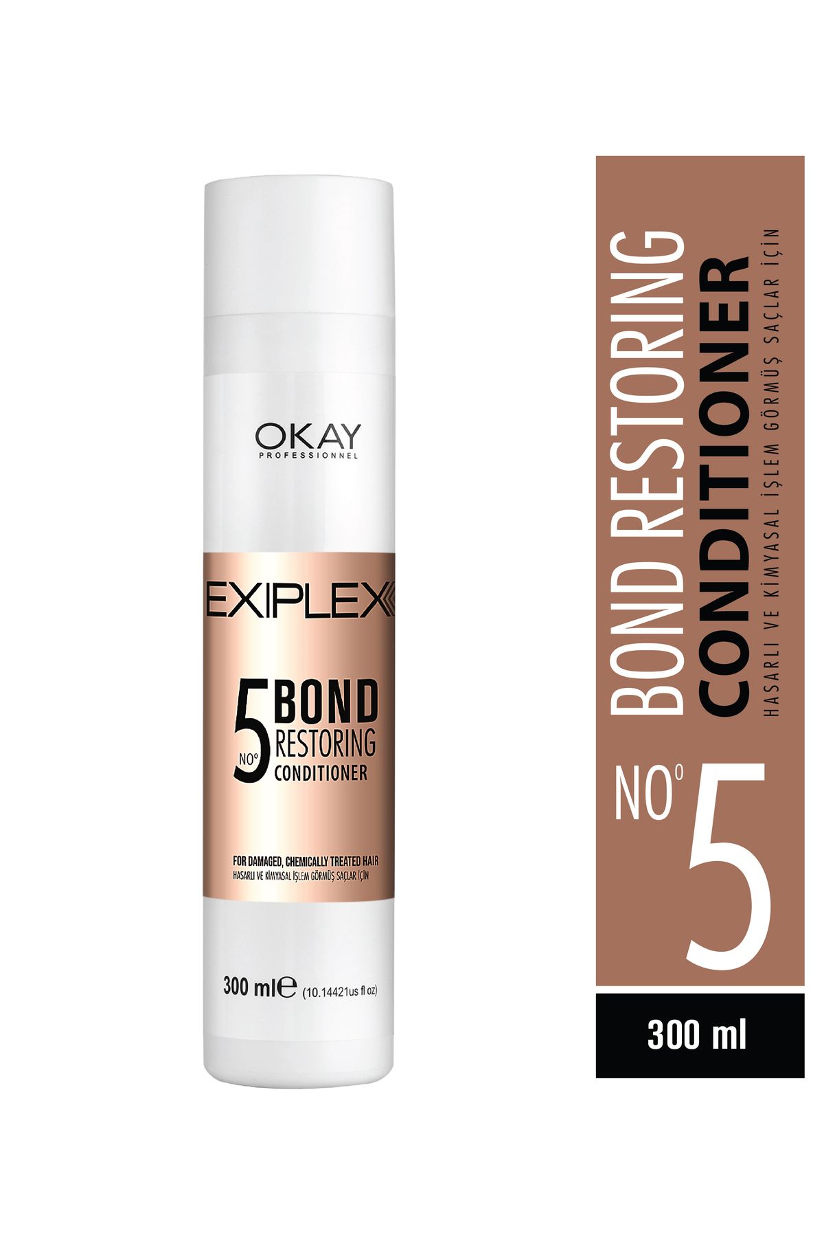 EXIPLEX Nº5 BOND RESTORING CONDITIONER 300ml (Bağ Onarıcı Saç Kremi)