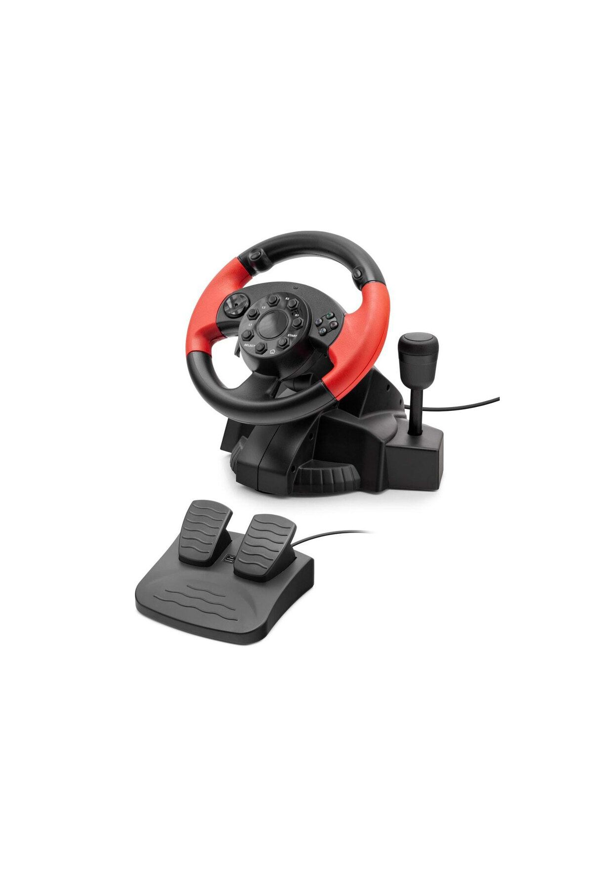 AC BOX Oyuncu Direksiyon Seti 200° 7In1 Ps4/Ps3/Ps2/Pc/Xbox/Nıntendo/Androıd Siyah VW9829