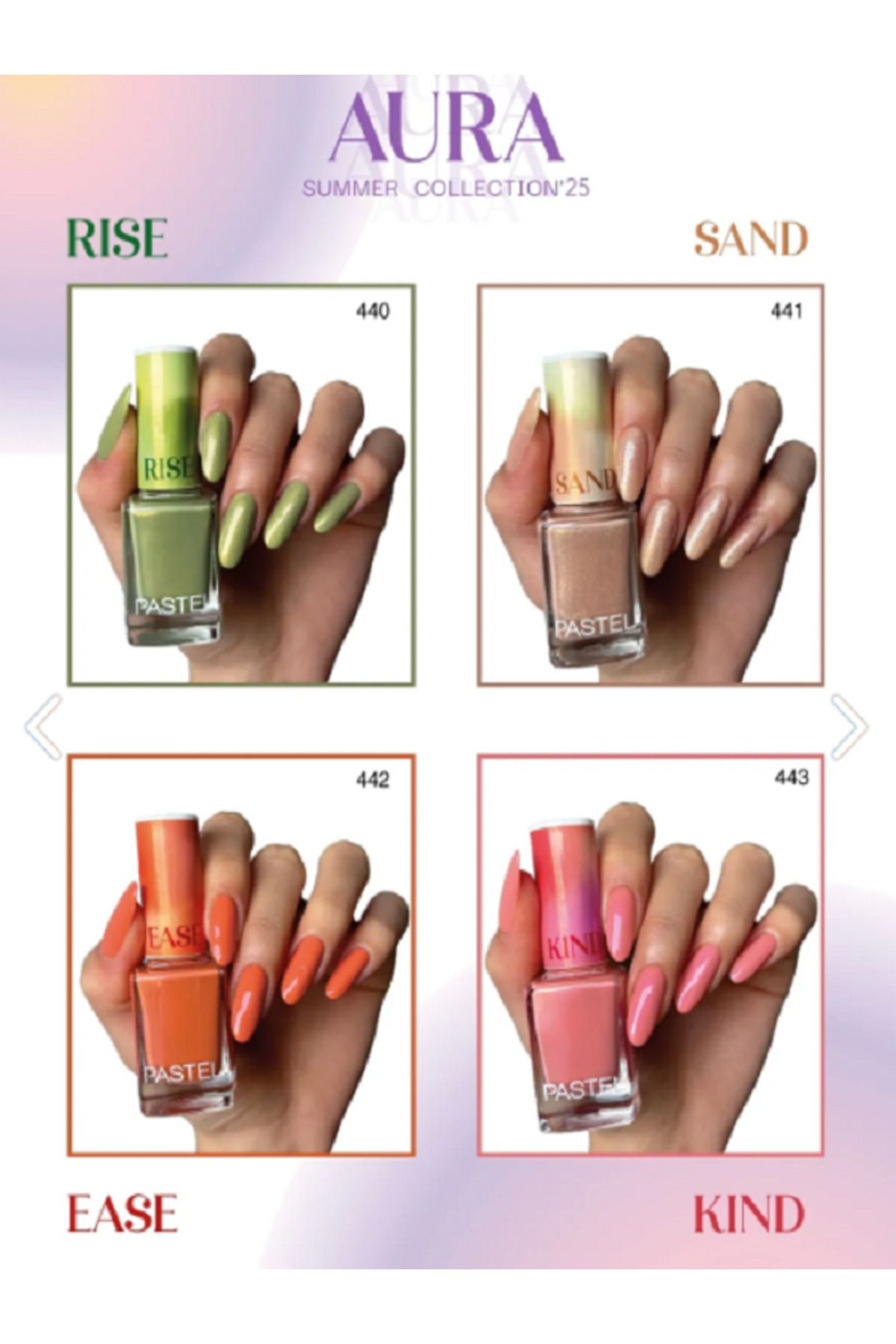 Pastel 2025 Summer Collection