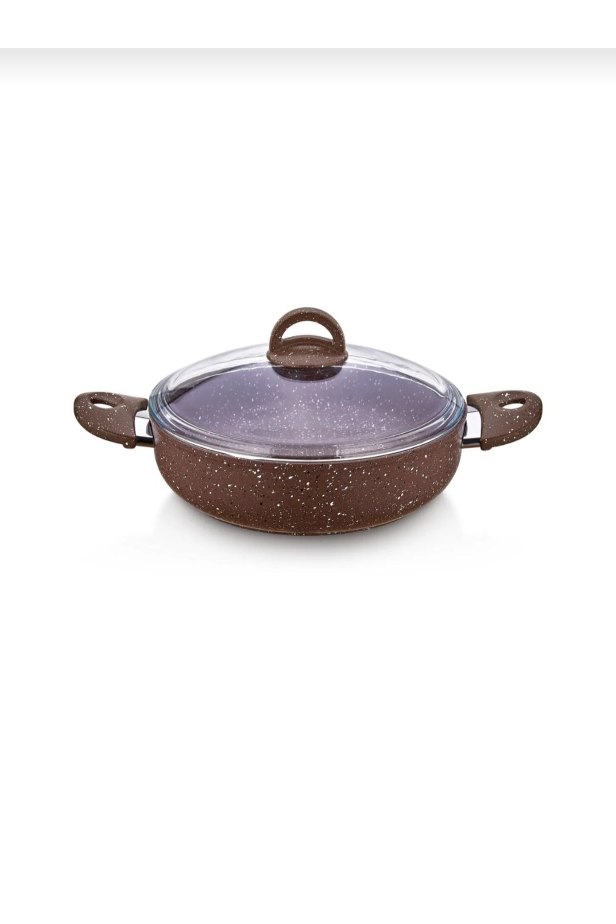 SAFLON Granit Basık Tencere 30 cm