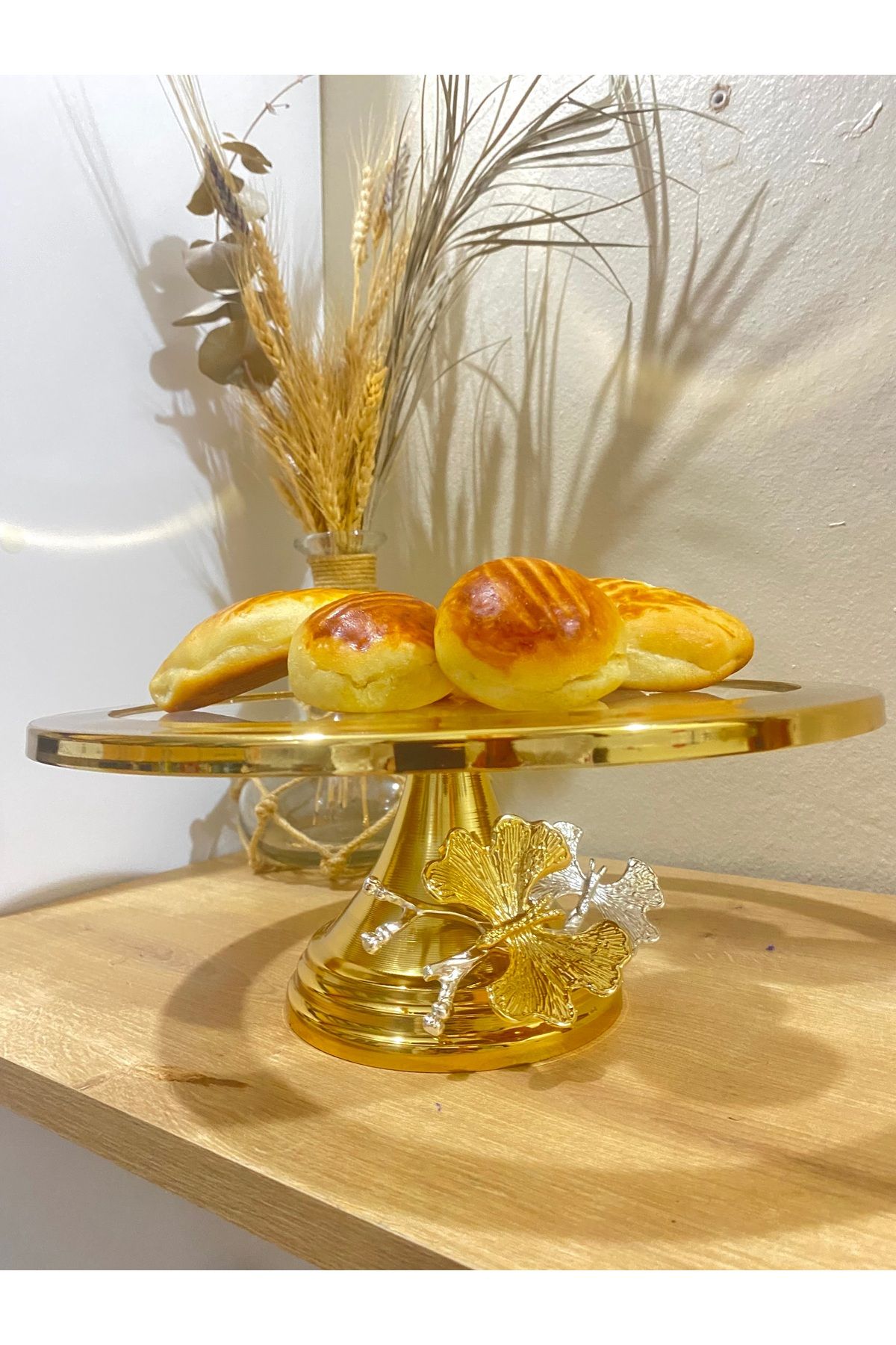 PAŞABAHÇE CAM Pasta tabağı paşabahçe