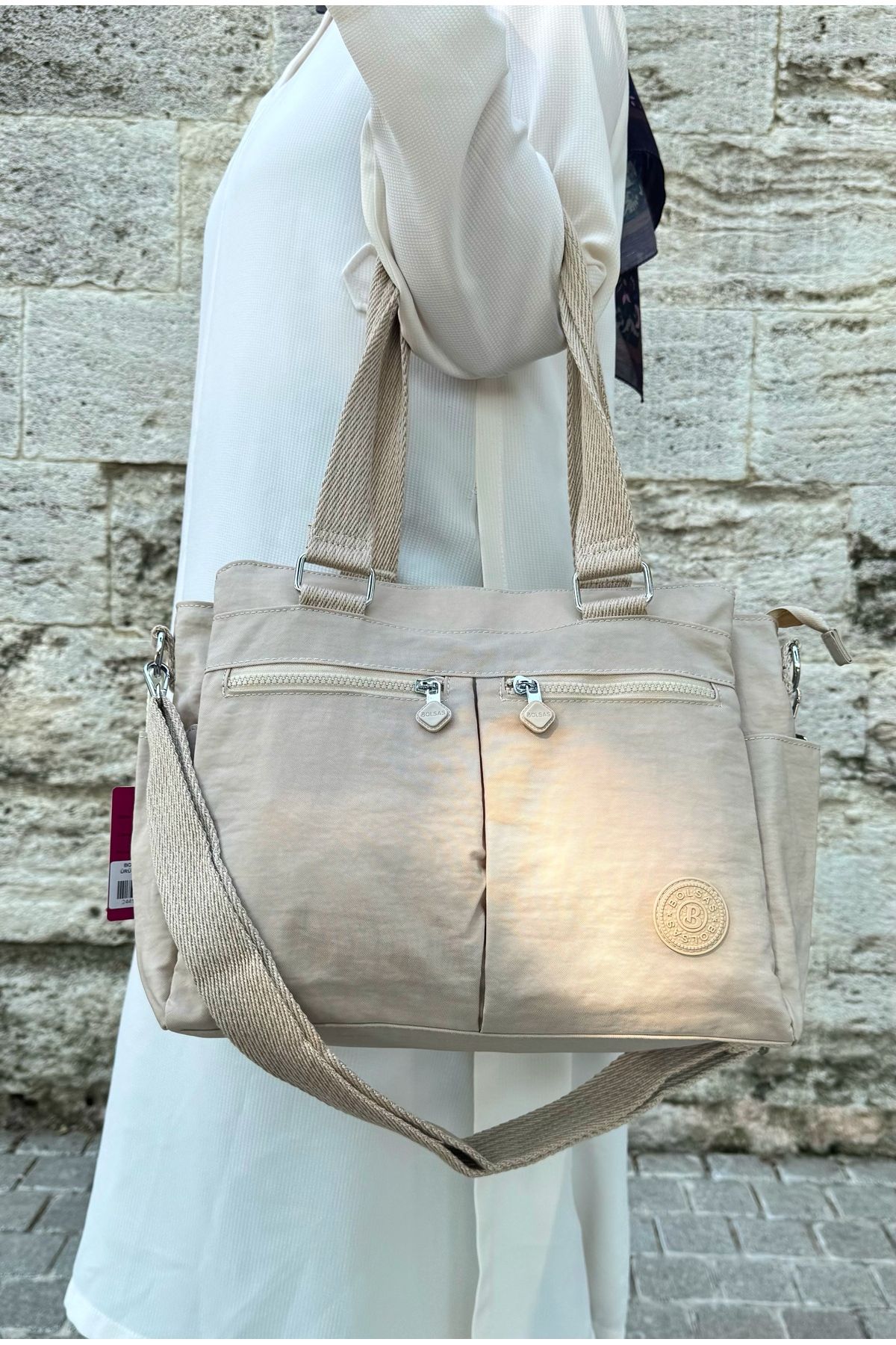 BOLSAS Kadın Çok Bölmeli Omuz Ve Çapraz Çantası A Kalite ULTRA HAFİ İTHAL OMUZ ÇANTASI