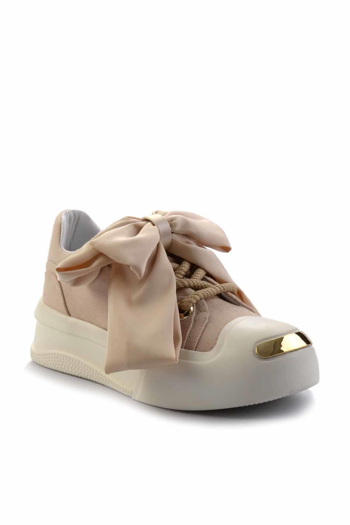 Bambi-Beige Damen Sneaker K01480002818 4
