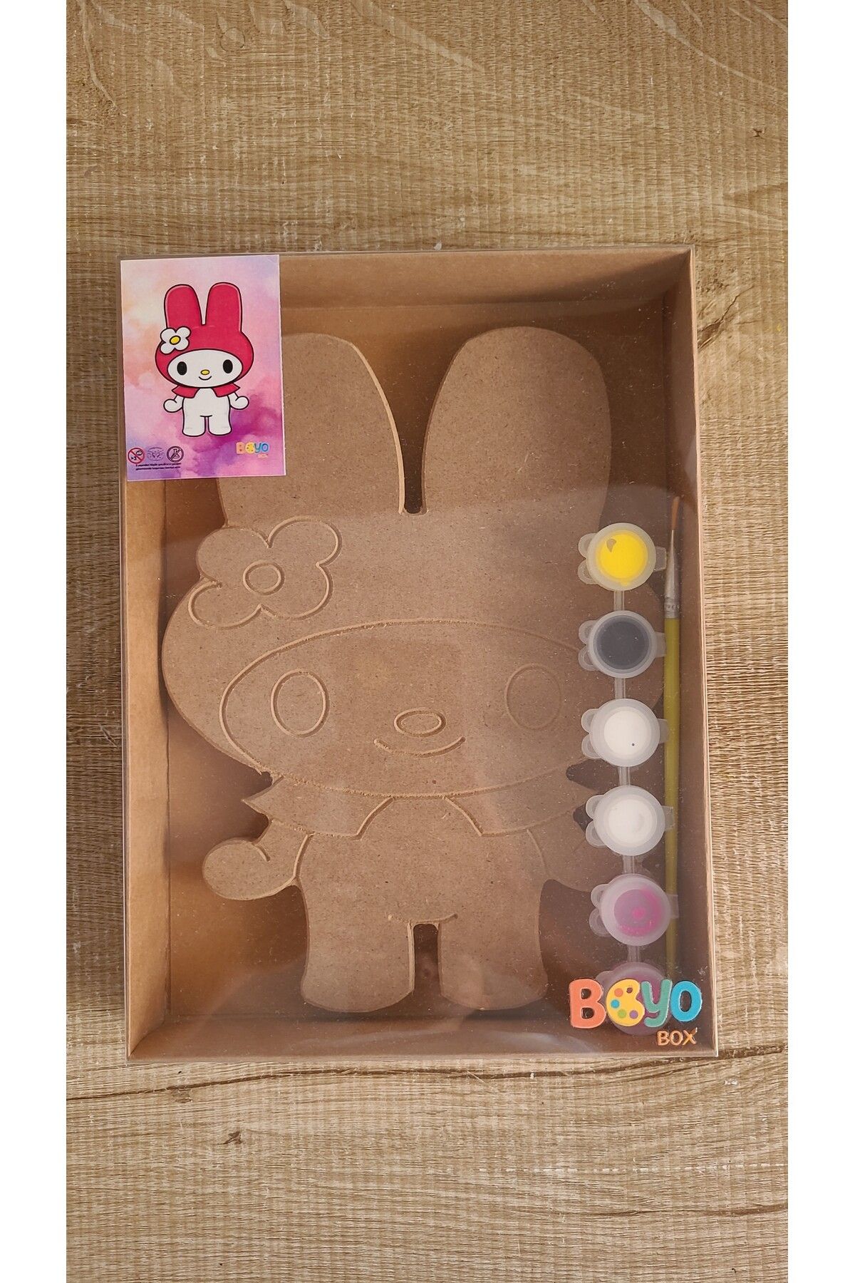 Boyobox Mymelodi ahşap boyama kiti