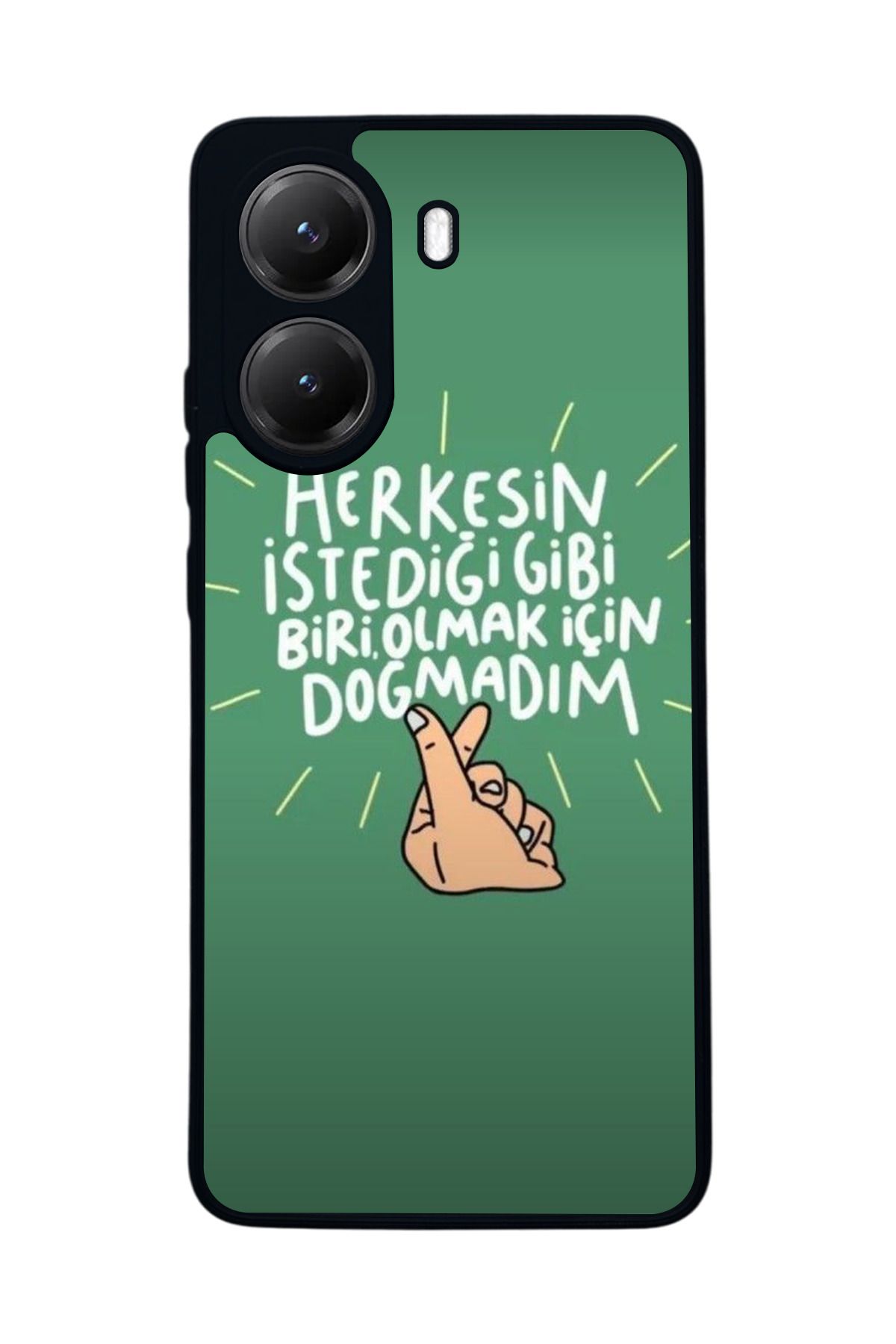 BGAKSESUAR Xiaomi Poco X7 Pro Uyumlu Mat Siyah Kılıf – Yumuşak Silikon, Koruyucu, Şok Emici Kapak