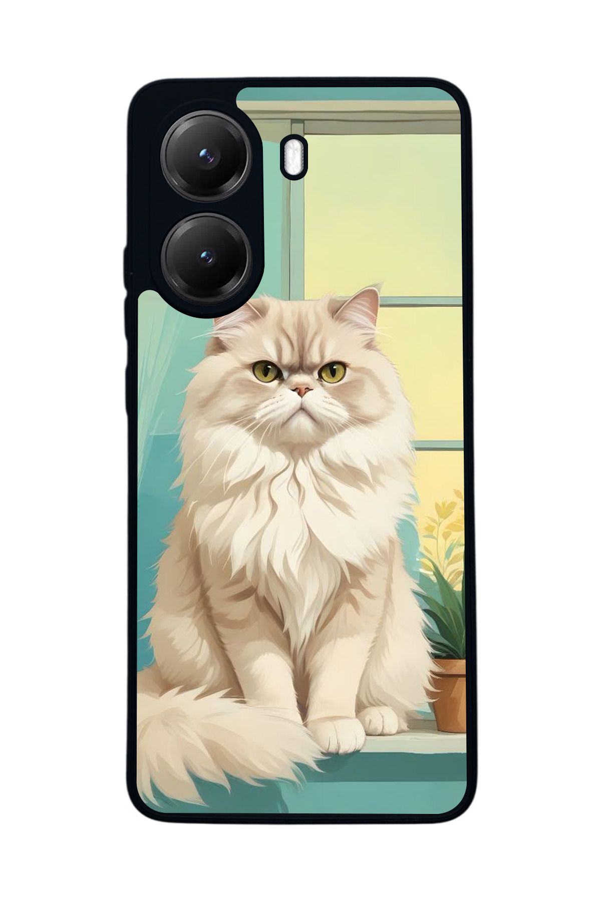 BGAKSESUAR Xiaomi Poco X7 Pro Uyumlu Mat Siyah Kılıf – Yumuşak Silikon, Koruyucu, Şok Emici Kapak
