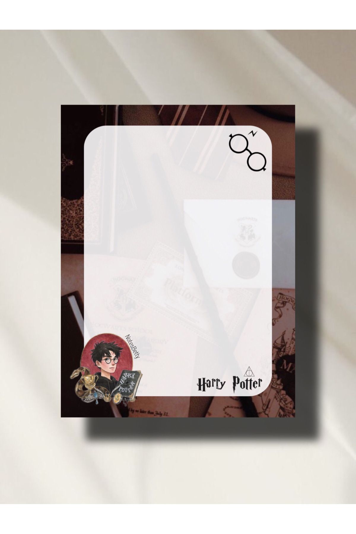NotesBetty Harry Potter A5 Notepad - Defter - To Do List - Not Defteri