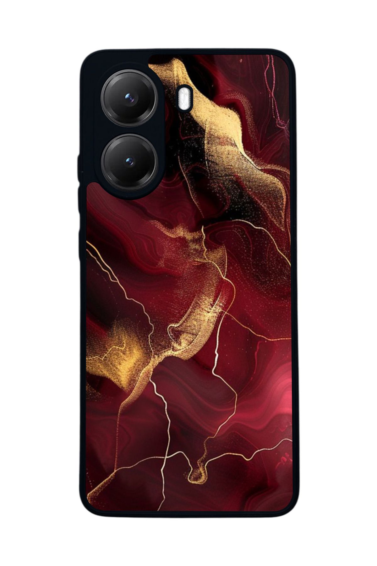BGAKSESUAR Xiaomi Poco X7 Pro Uyumlu Mat Siyah Kılıf – Yumuşak Silikon, Koruyucu, Şok Emici Kapak