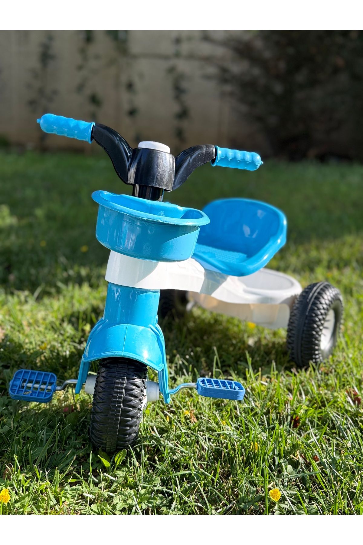 DF ToyShop 3 TEKERLEKLİ PLASTİK MAVİ İLK BİSİKLETİM
