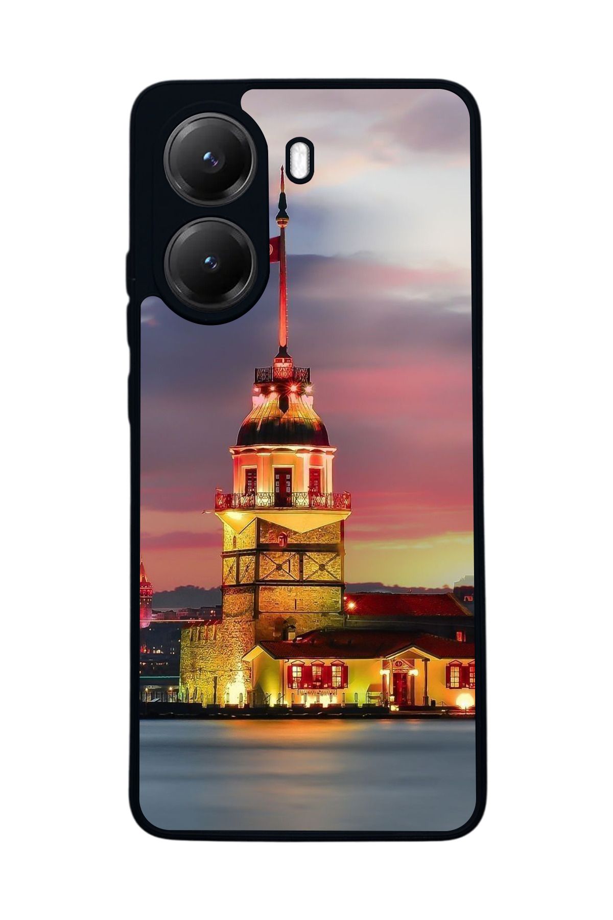 BGAKSESUAR Xiaomi Poco X7 Pro Uyumlu Mat Siyah Kılıf – Yumuşak Silikon, Koruyucu, Şok Emici Kapak