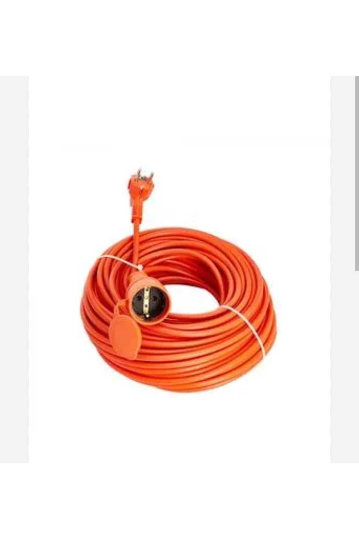Bylion 1X16A KAUÇUK UZATMA FİŞ-PRİZ (3X2,5 TTR KABLOLU-TURUNCU) 10MT