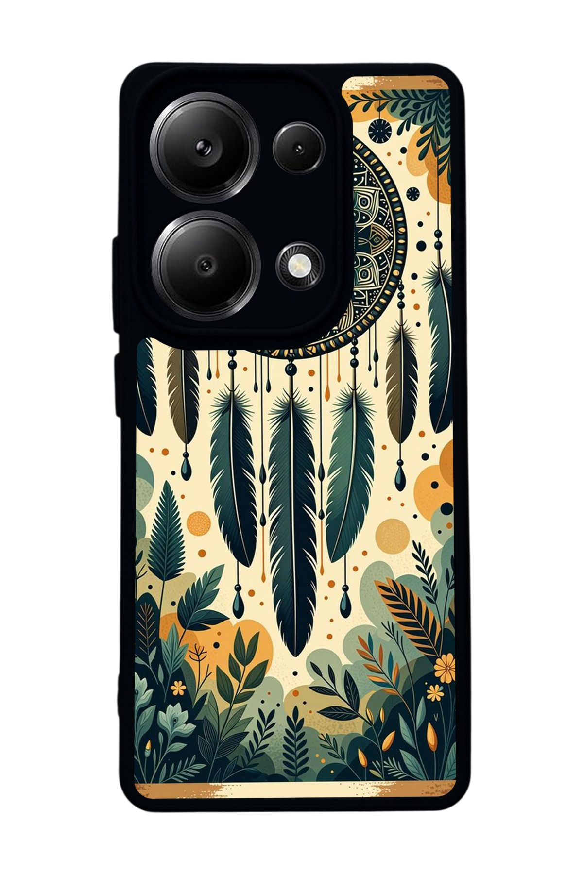 BGAKSESUAR Xiaomi Redmi Note 13 Pro 4G Uyumlu Mat Siyah Kılıf – Yumuşak Silikon, Koruyucu, Şok Emici Kapak