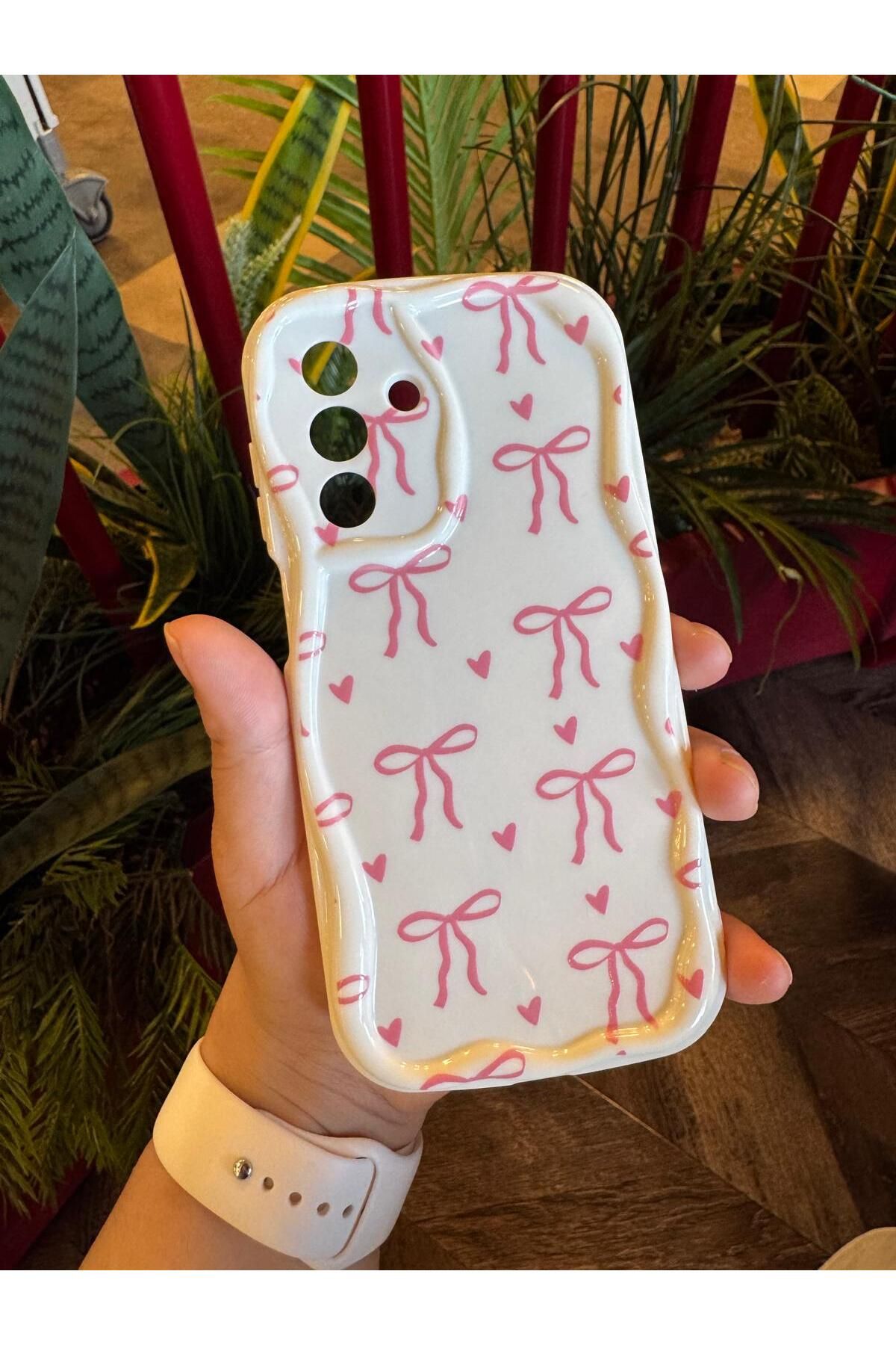 KILIF STORE samsung a26 pembe fiyonklu telefon kılıfı