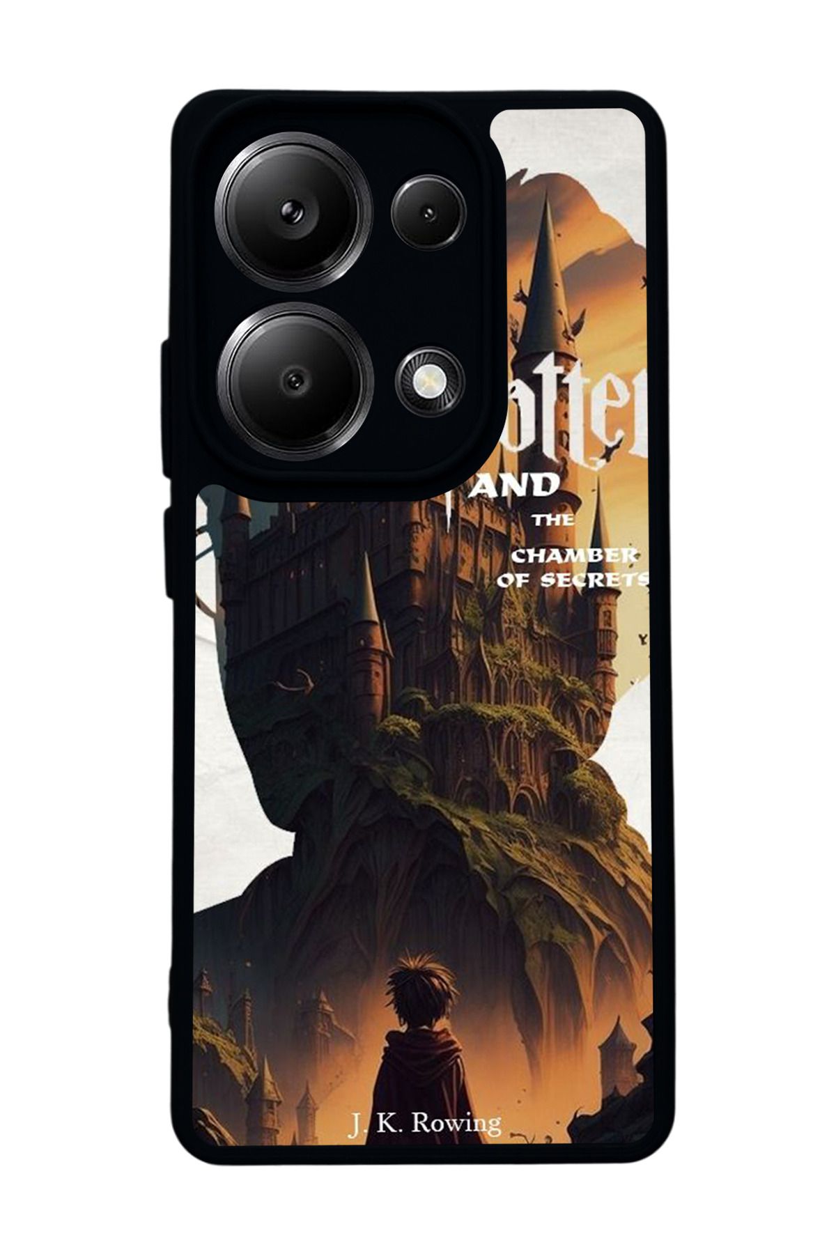 BGAKSESUAR Xiaomi Redmi Note 13 Pro 4G Uyumlu Mat Siyah Kılıf – Yumuşak Silikon, Koruyucu, Şok Emici Kapak