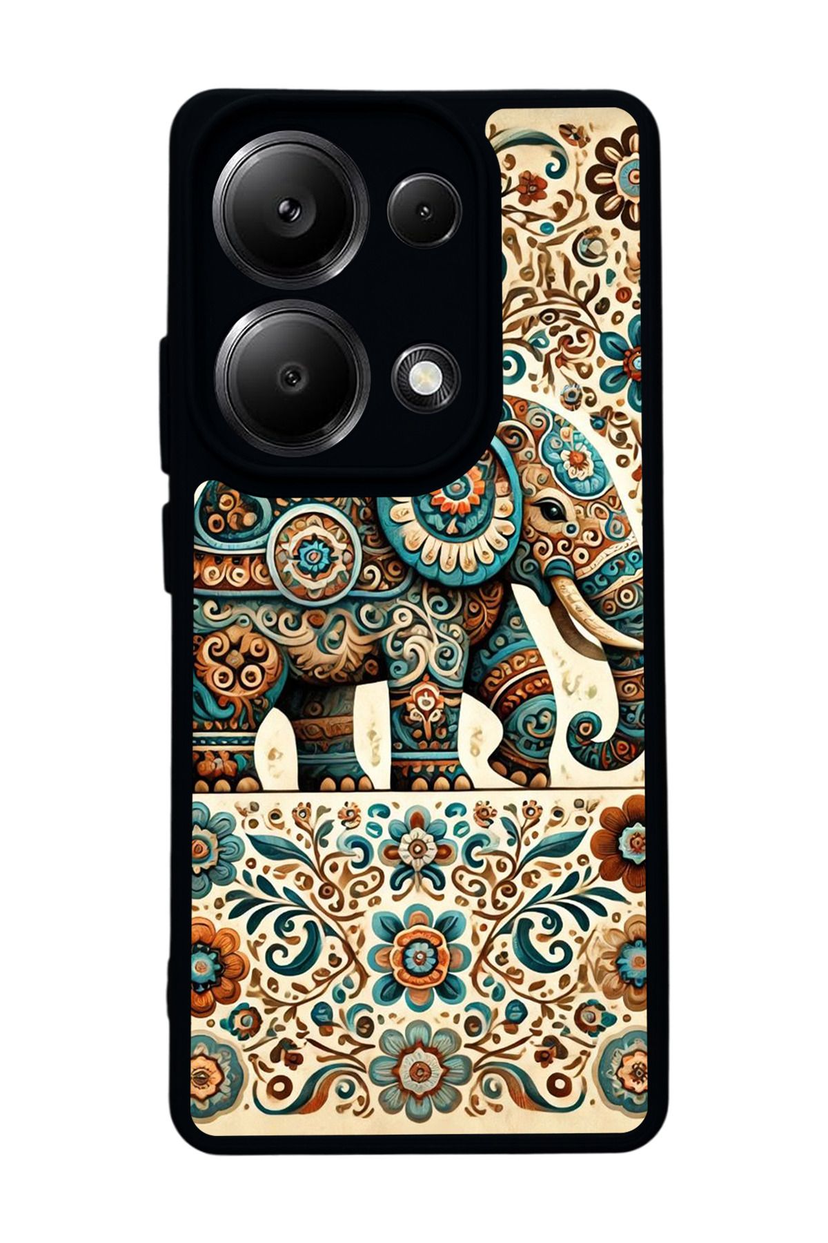 BGAKSESUAR Xiaomi Redmi Note 13 Pro 4G Uyumlu Mat Siyah Kılıf – Yumuşak Silikon, Koruyucu, Şok Emici Kapak