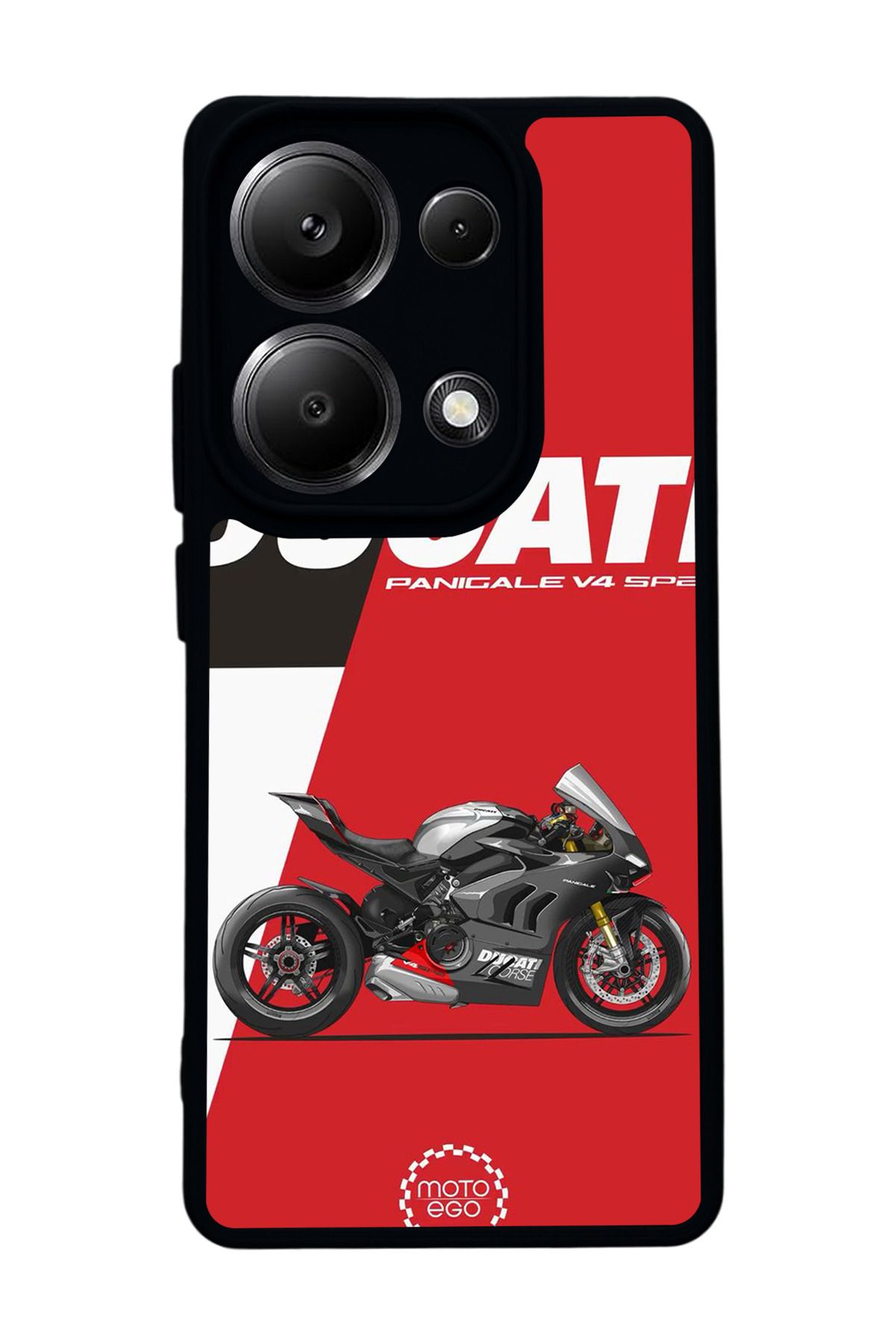 BGAKSESUAR Xiaomi Redmi Note 13 Pro 4G Uyumlu Mat Siyah Kılıf – Yumuşak Silikon, Koruyucu, Şok Emici Kapak