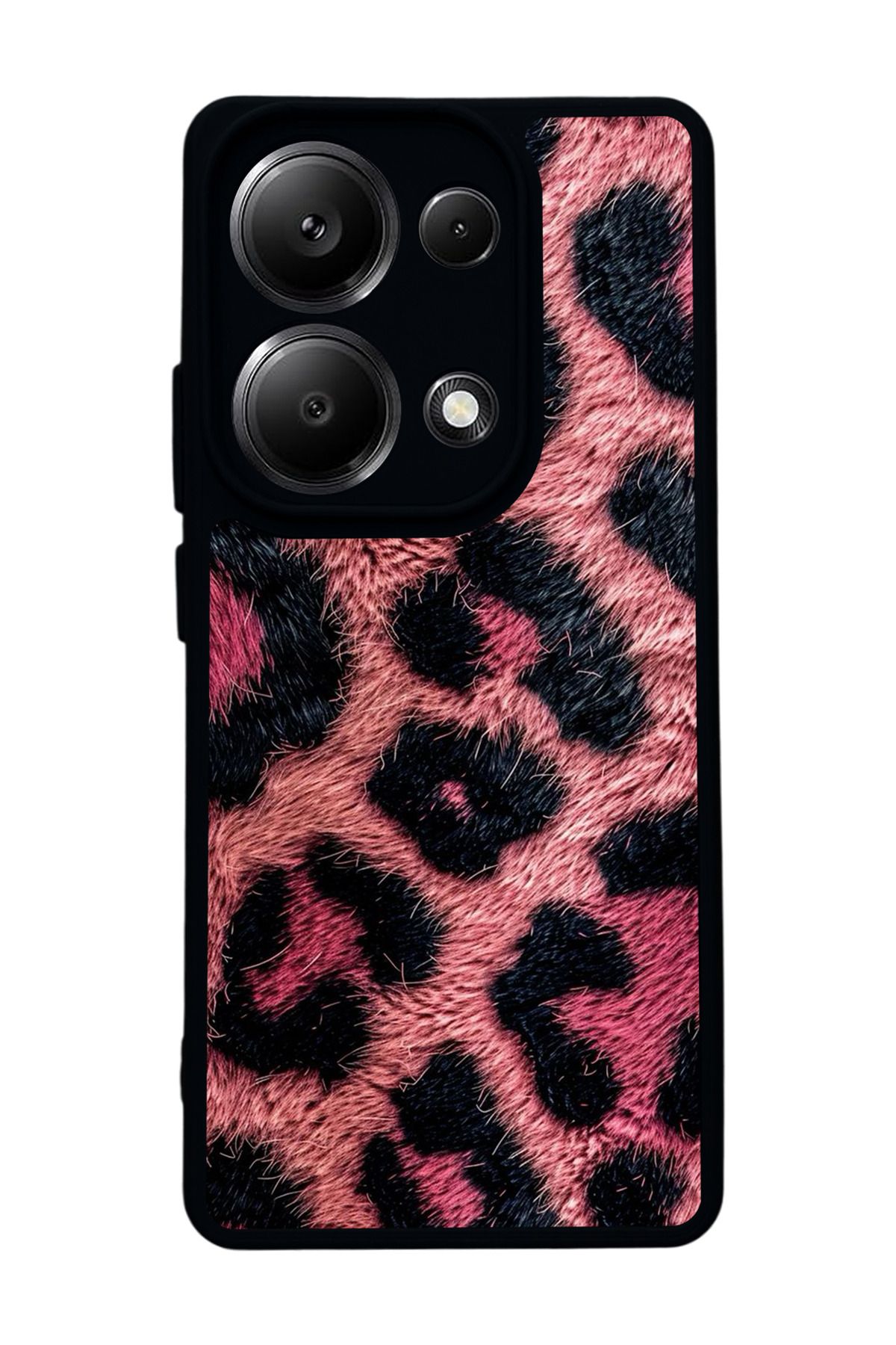 BGAKSESUAR Xiaomi Redmi Note 13 Pro 4G Uyumlu Mat Siyah Kılıf – Yumuşak Silikon, Koruyucu, Şok Emici Kapak