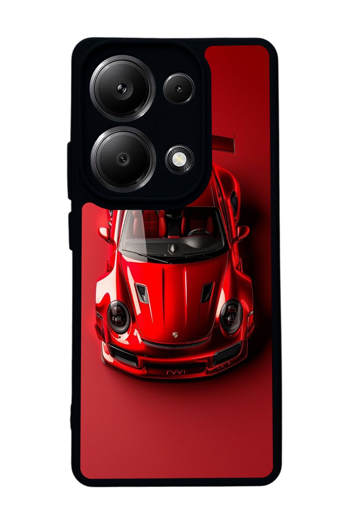 BGAKSESUAR Xiaomi Redmi Note 13 Pro 4G Uyumlu Mat Siyah Kılıf – Yumuşak Silikon, Koruyucu, Şok Emici Kapak