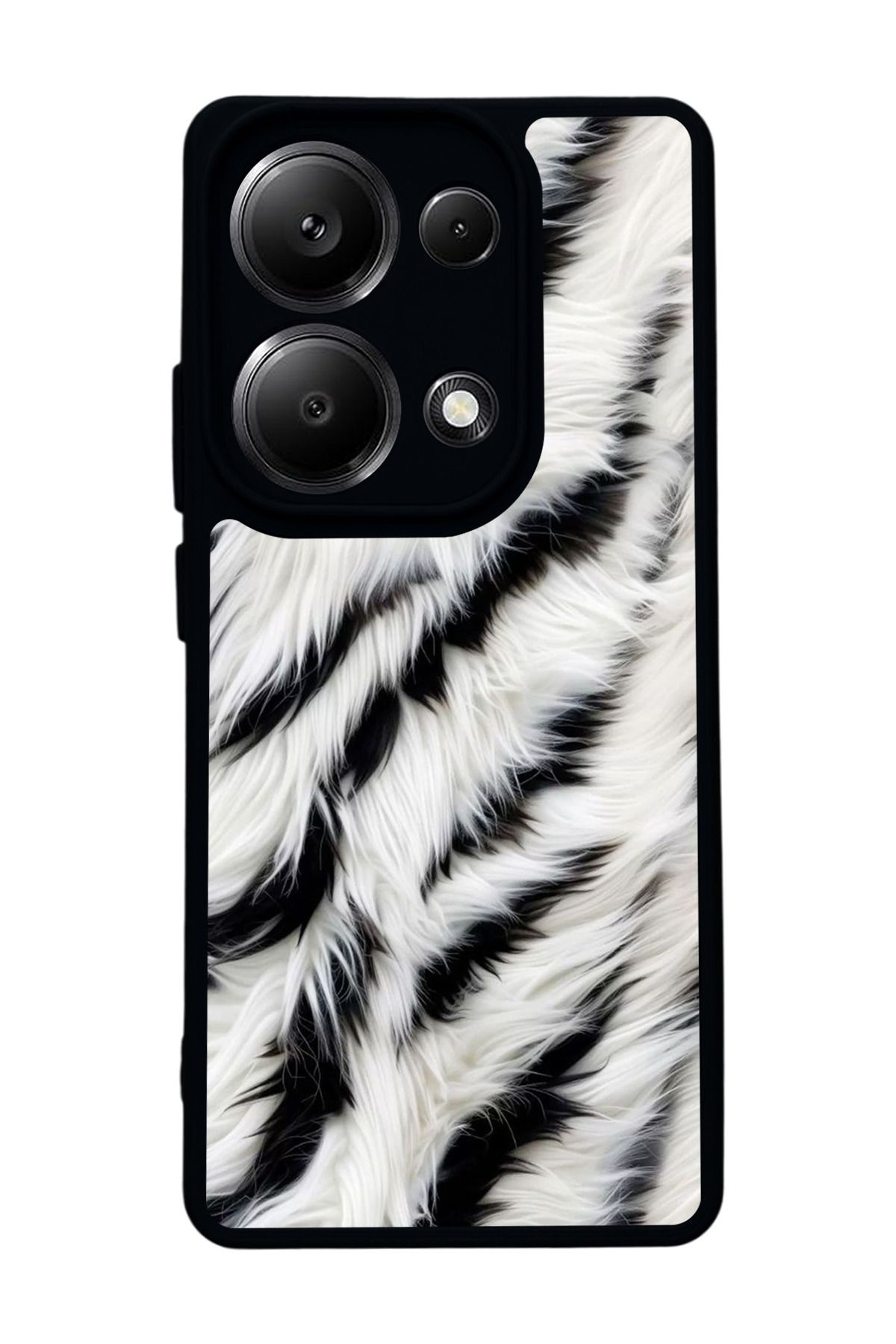 BGAKSESUAR Xiaomi Redmi Note 13 Pro 4G Uyumlu Mat Siyah Kılıf – Yumuşak Silikon, Koruyucu, Şok Emici Kapak