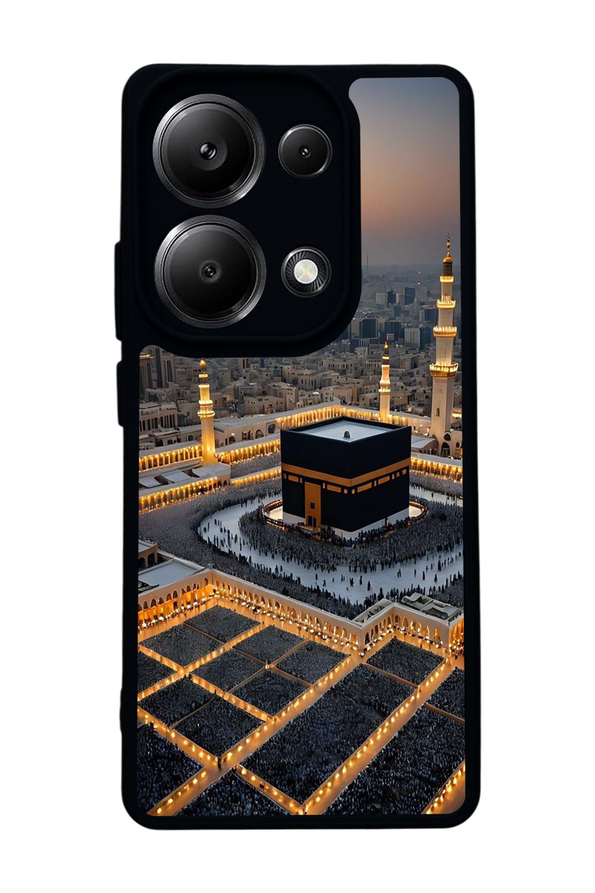 BGAKSESUAR Xiaomi Redmi Note 13 Pro 4G Uyumlu Mat Siyah Kılıf – Yumuşak Silikon, Koruyucu, Şok Emici Kapak