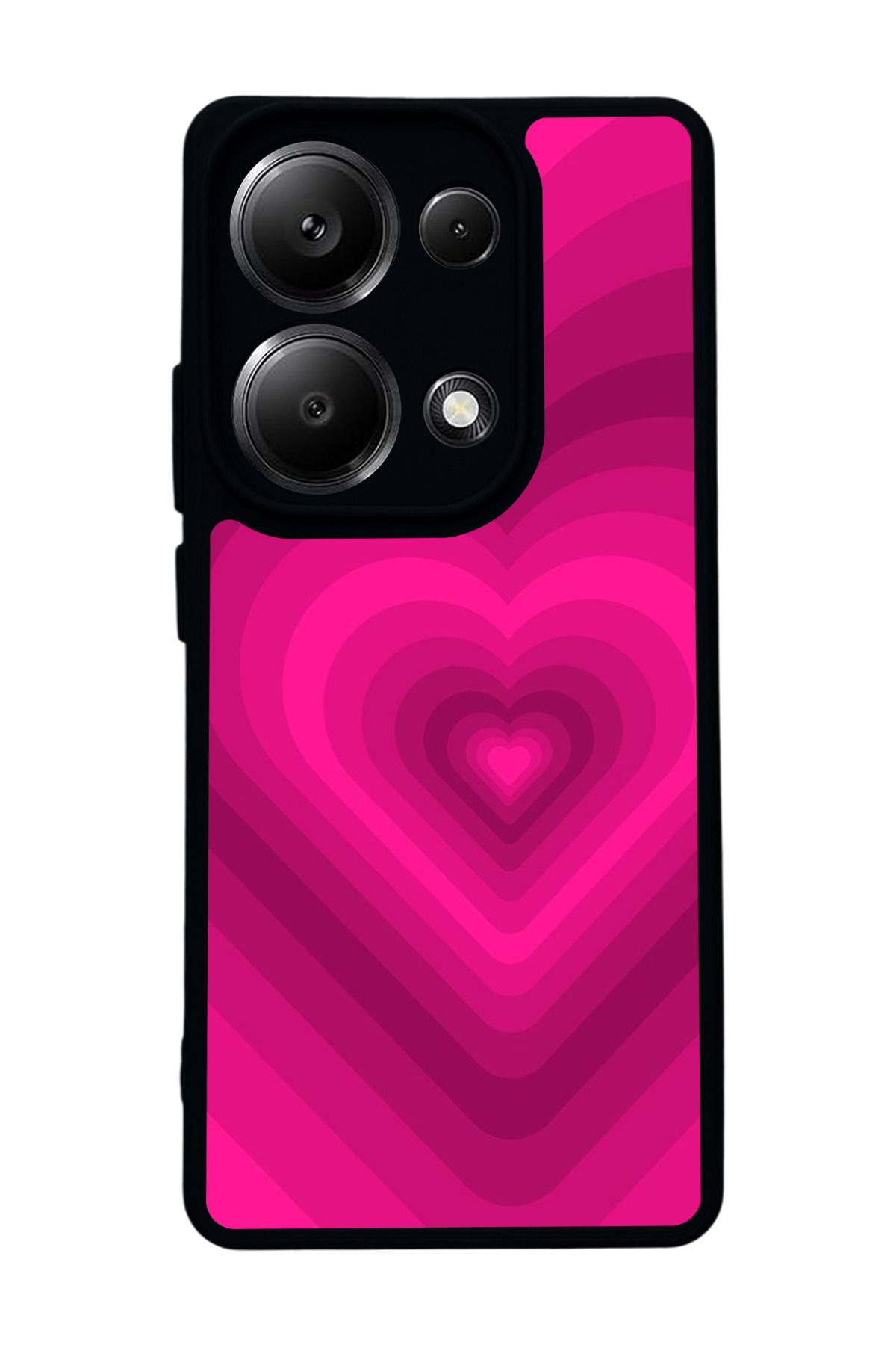 BGAKSESUAR Xiaomi Redmi Note 13 Pro 4G Uyumlu Mat Siyah Kılıf – Yumuşak Silikon, Koruyucu, Şok Emici Kapak
