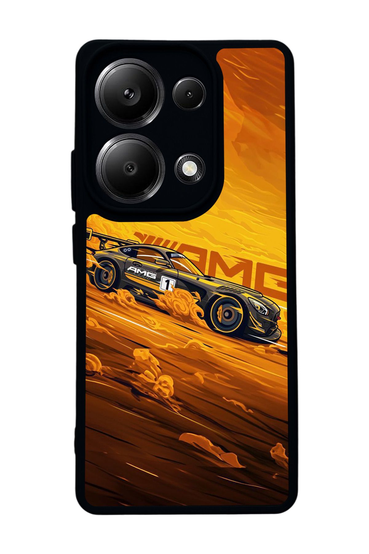 BGAKSESUAR Xiaomi Redmi Note 13 Pro 4G Uyumlu Mat Siyah Kılıf – Yumuşak Silikon, Koruyucu, Şok Emici Kapak