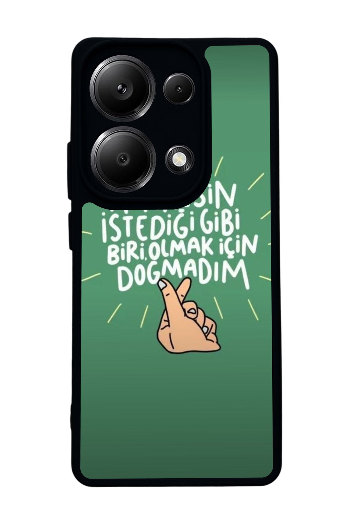 BGAKSESUAR Xiaomi Redmi Note 13 Pro 4G Uyumlu Mat Siyah Kılıf – Yumuşak Silikon, Koruyucu, Şok Emici Kapak