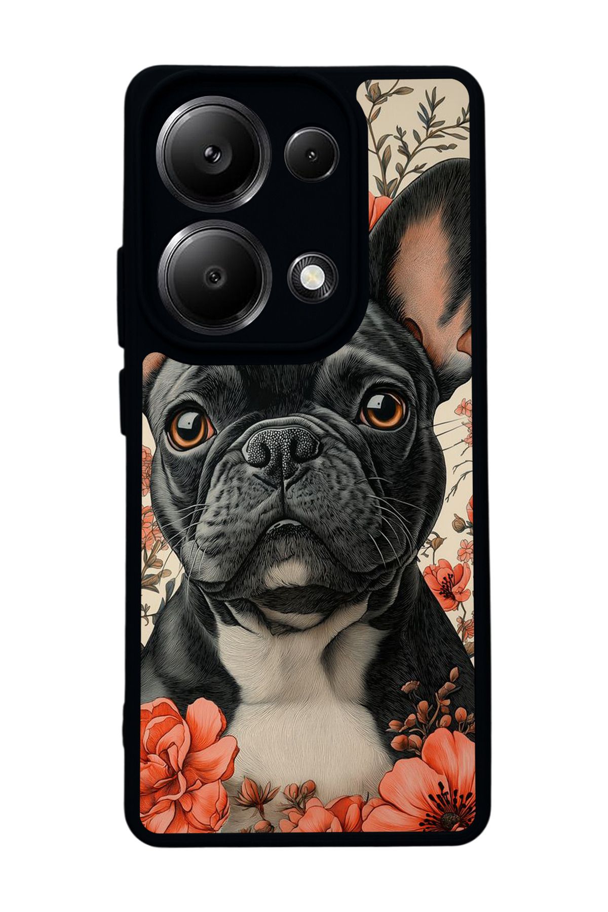 BGAKSESUAR Xiaomi Redmi Note 13 Pro 4G Uyumlu Mat Siyah Kılıf – Yumuşak Silikon, Koruyucu, Şok Emici Kapak