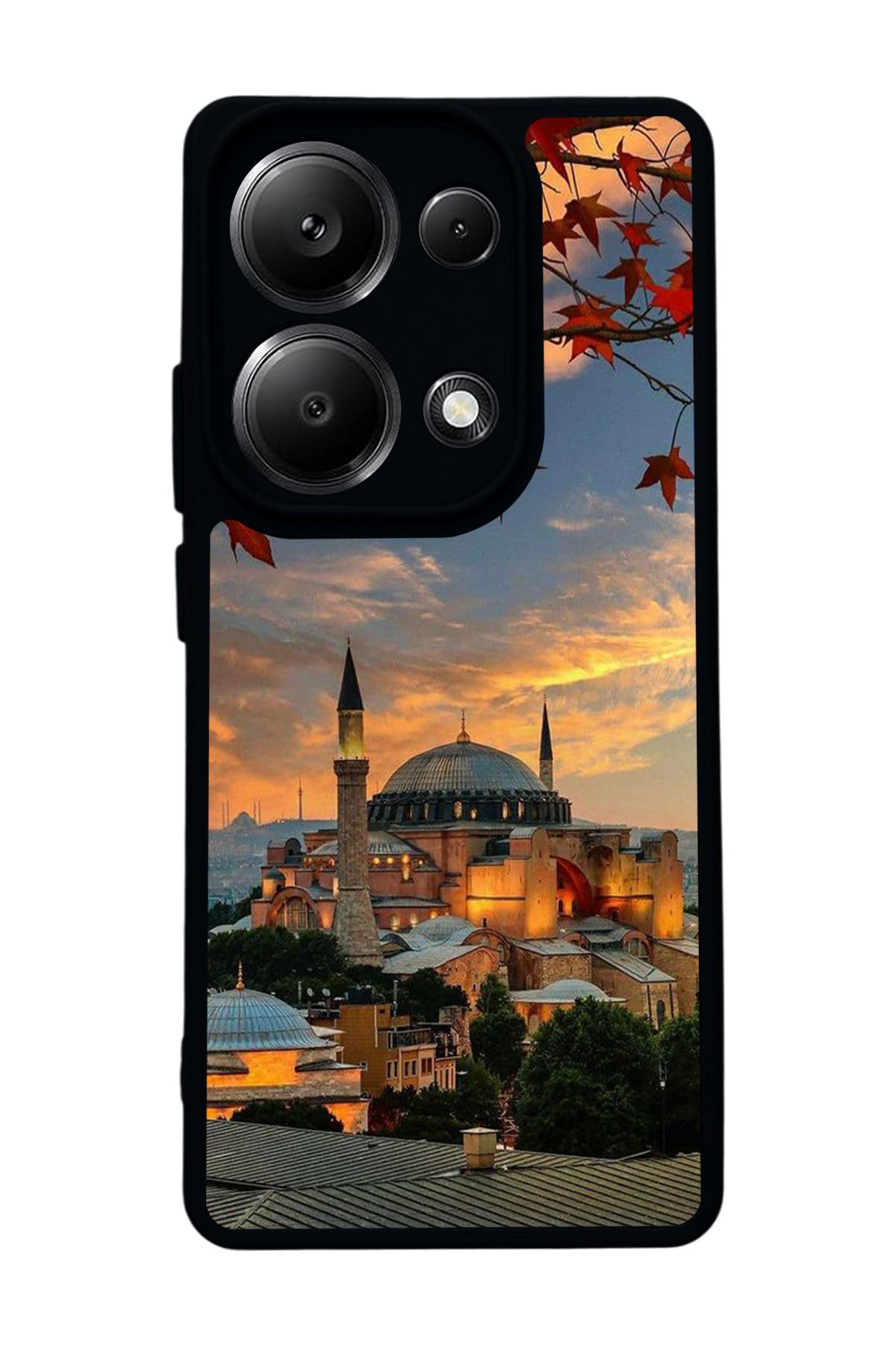 BGAKSESUAR Xiaomi Redmi Note 13 Pro 4G Uyumlu Mat Siyah Kılıf – Yumuşak Silikon, Koruyucu, Şok Emici Kapak