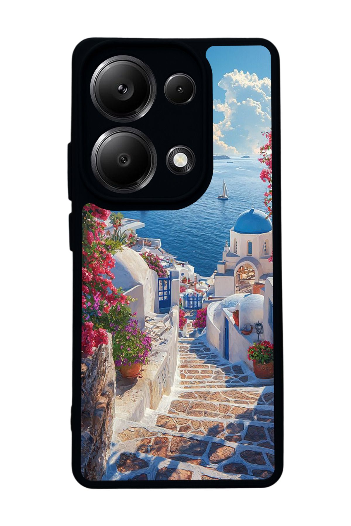 BGAKSESUAR Xiaomi Redmi Note 13 Pro 4G Uyumlu Mat Siyah Kılıf – Yumuşak Silikon, Koruyucu, Şok Emici Kapak