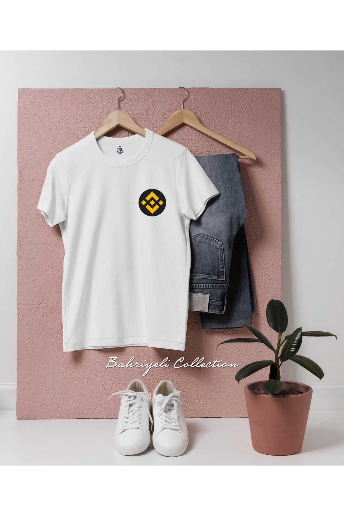 bahriyeli.jpeg Oversize BNB Binance Coin Cep Tasarımlı Unisex T-Shirt