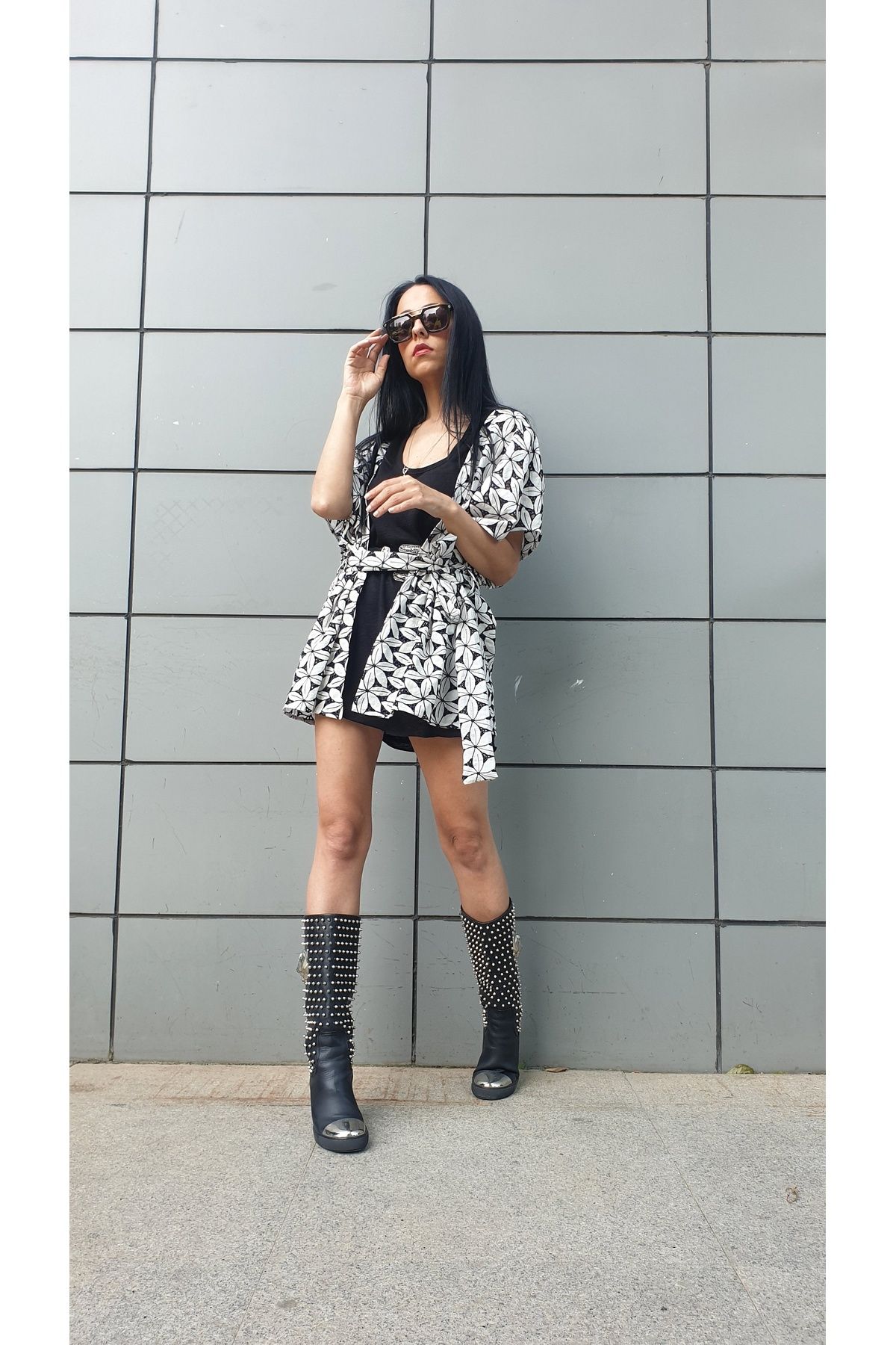 Fi designer Özel Tasarım Kısa Kimono