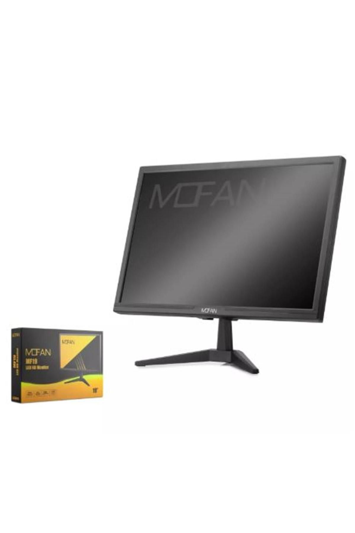 Vobotek Teknoloji Mofan MF19 Led HD Monitör Hoparlör HDMI + VGA 75HZ 1440X900 IPS Panel Siyah